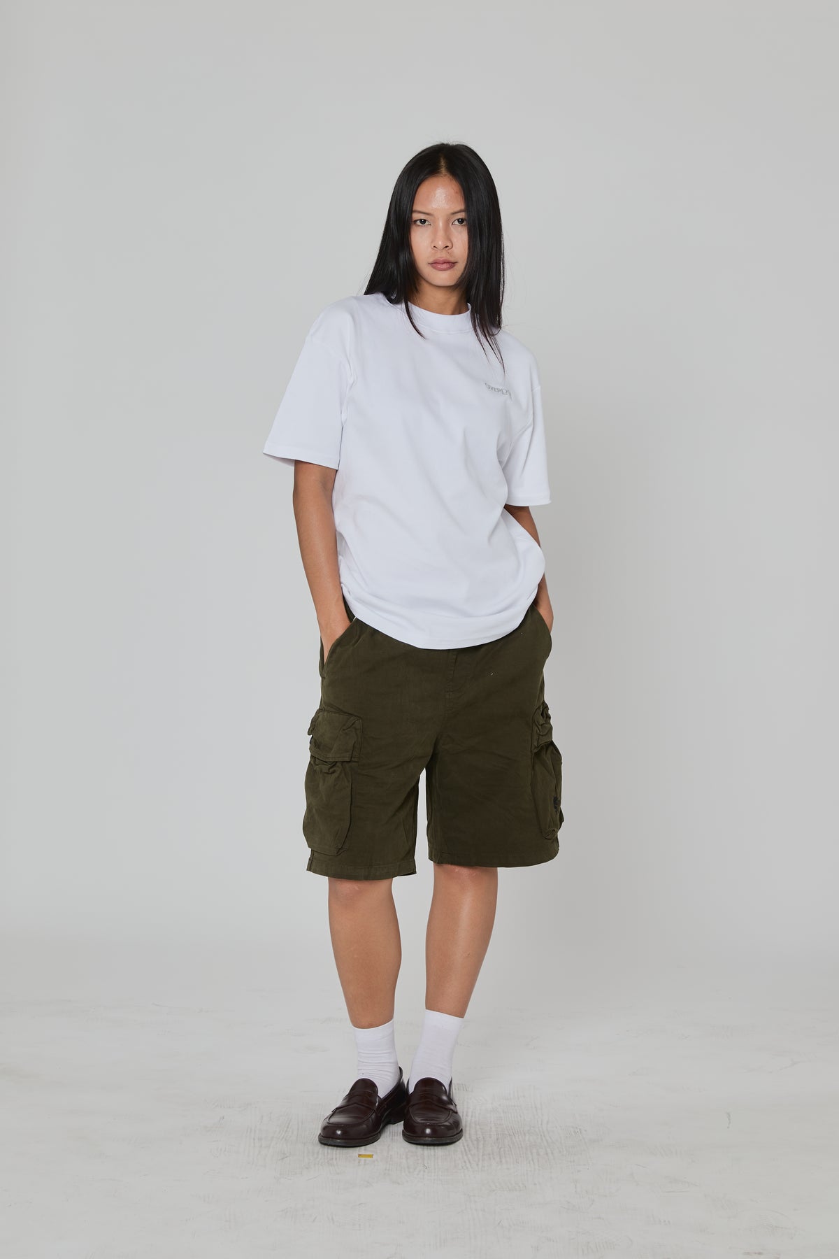 OVERDUE CORE CARGO LIGHT WEIGHT SHORTS - GREEN