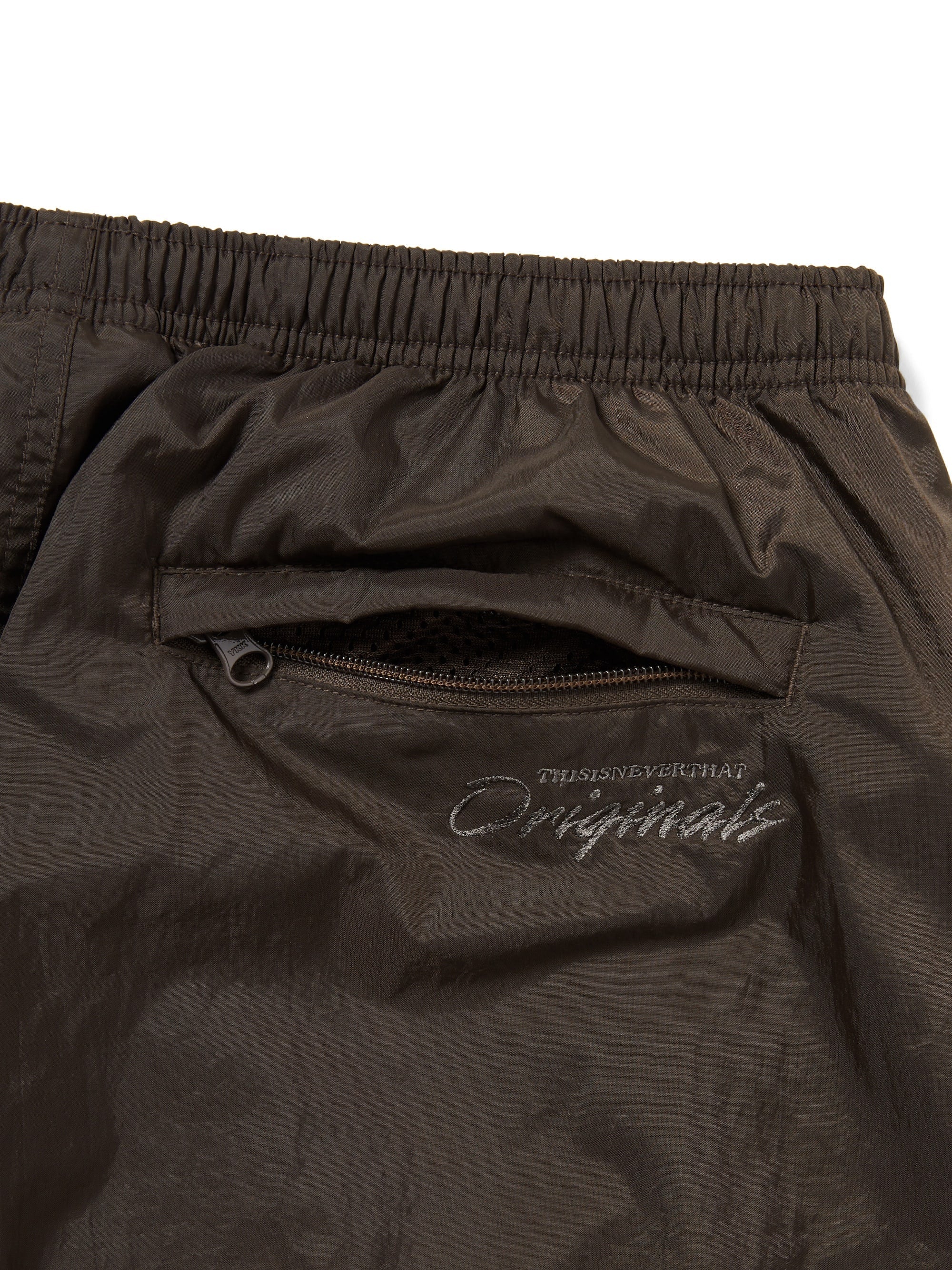 THISISNEVERTHAT - ORIGINALS WARM UP PANT - BROWN