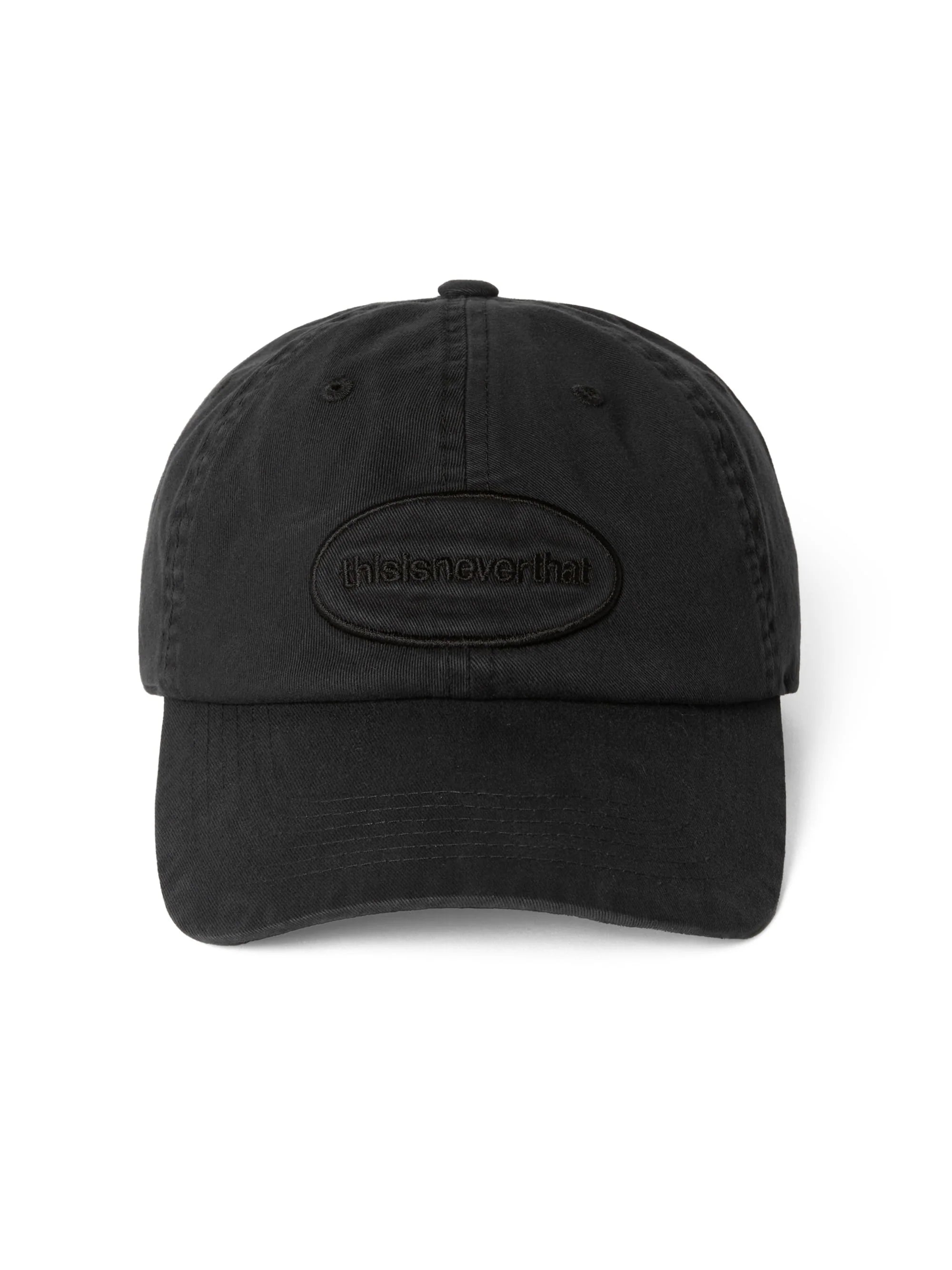 THISISNEVERTHAT OVERDYED E/T-LOGO CAP - BLACK
