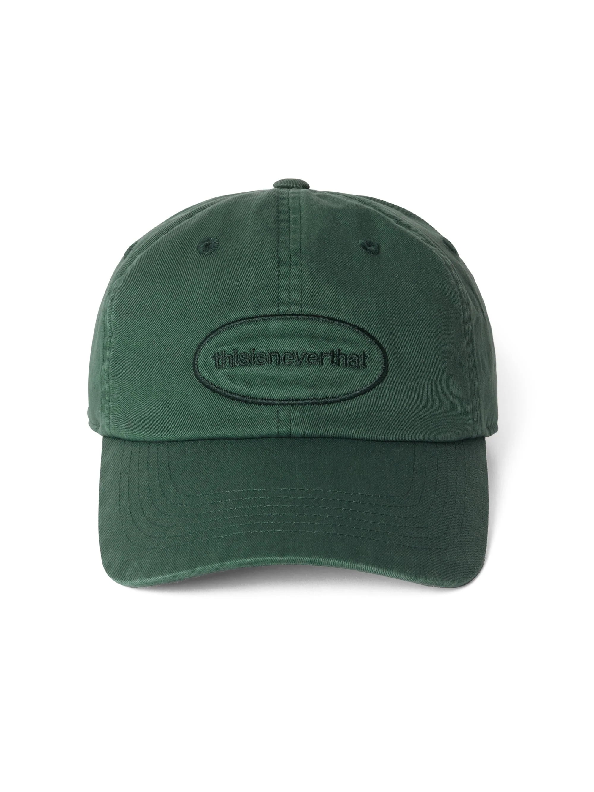 THISISNEVERTHAT OVERDYED E/T-LOGO CAP - GREEN