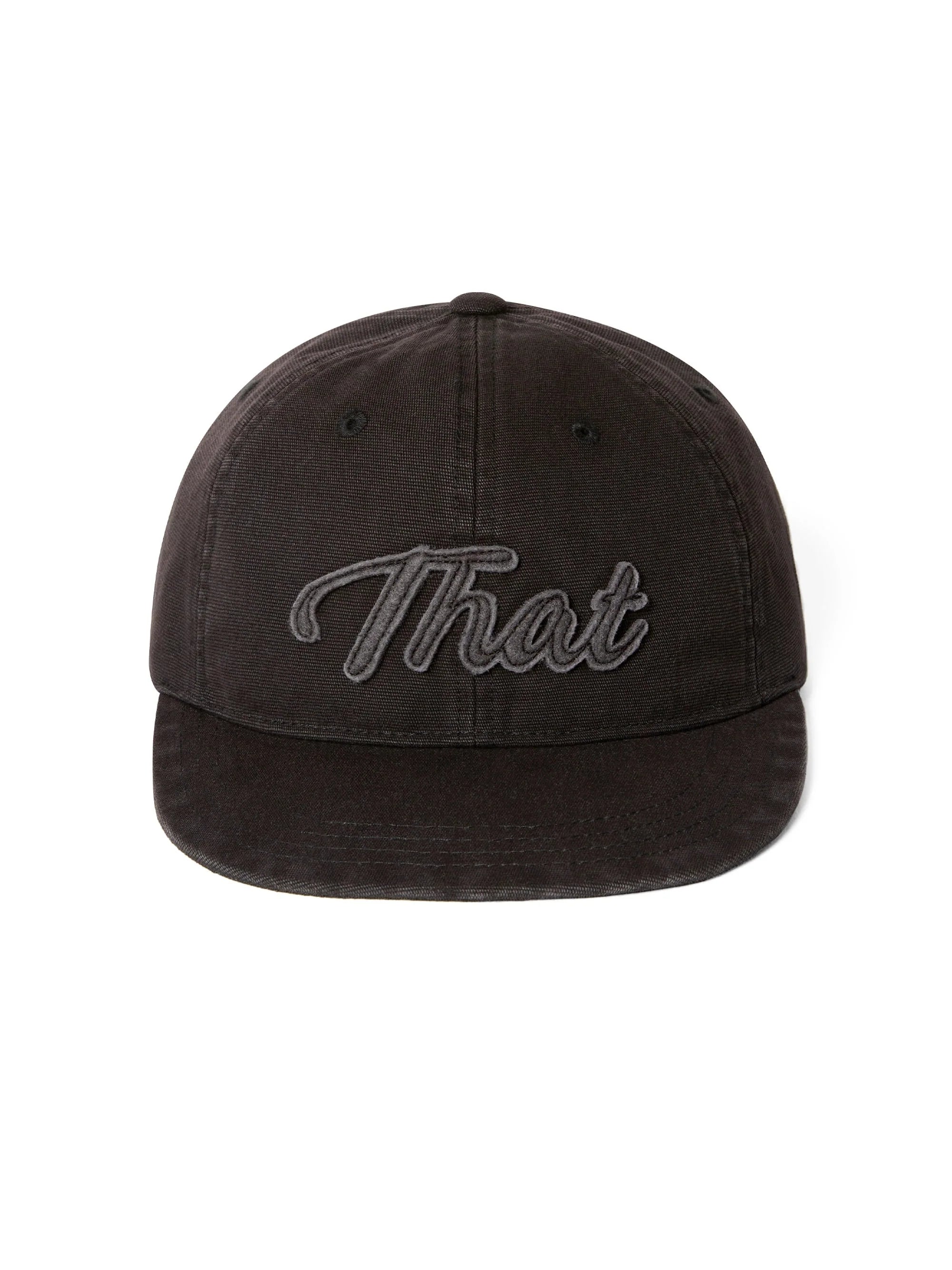 THISISNEVERTHAT OVERDYED THAT CAP - BLACK