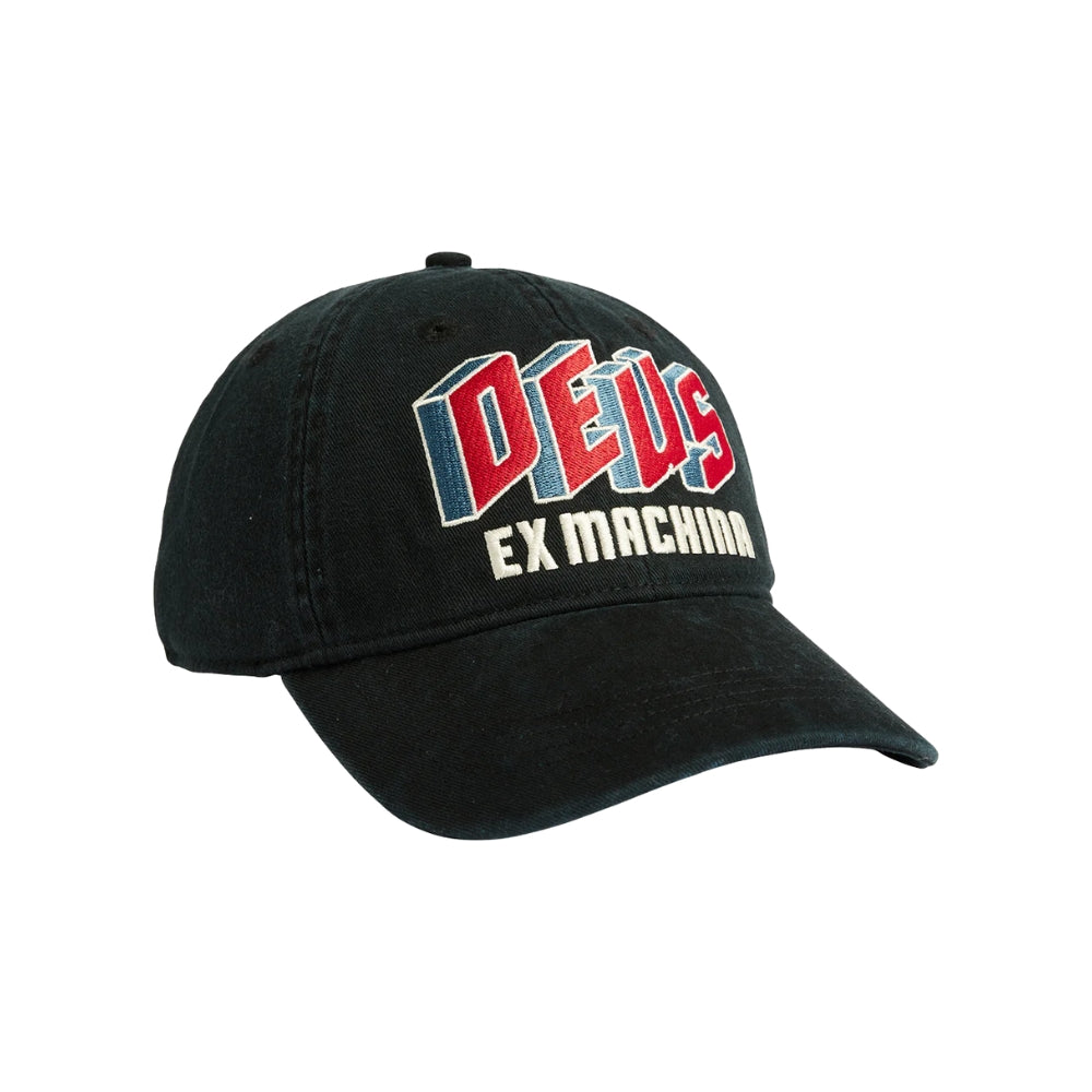 DEUS EX MACHINA SLAB DAD CAP - BLACK