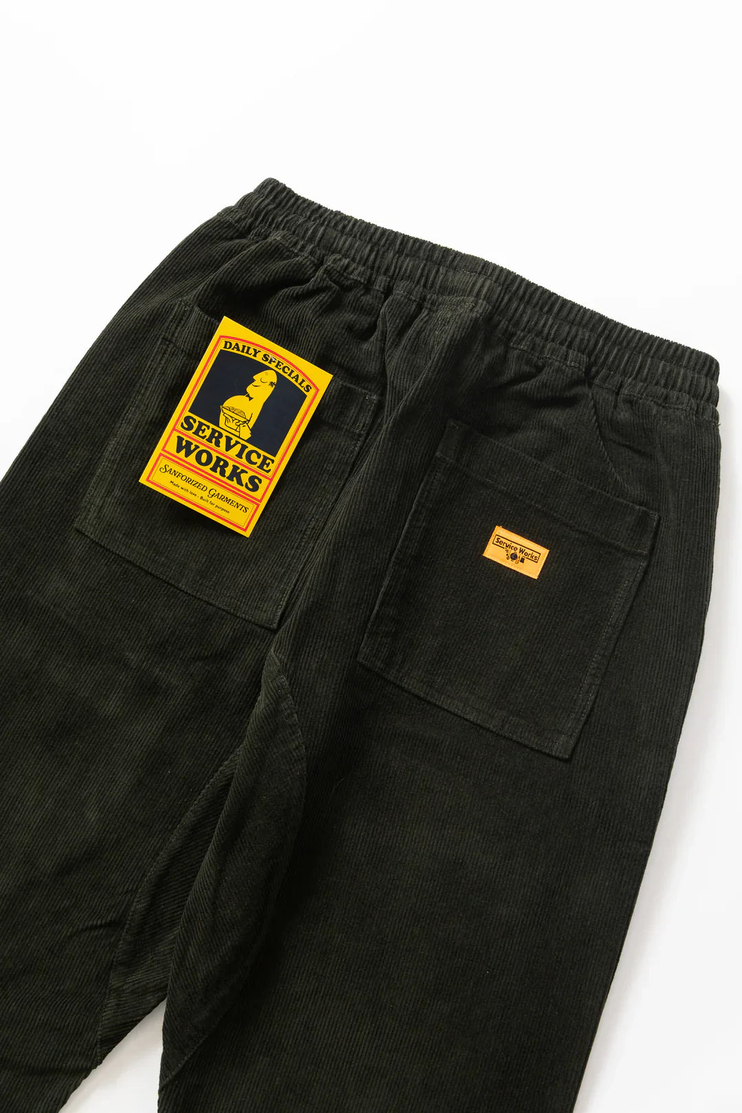 SERVICE WORKS CORDUROY CHEF PANT - COPPICE