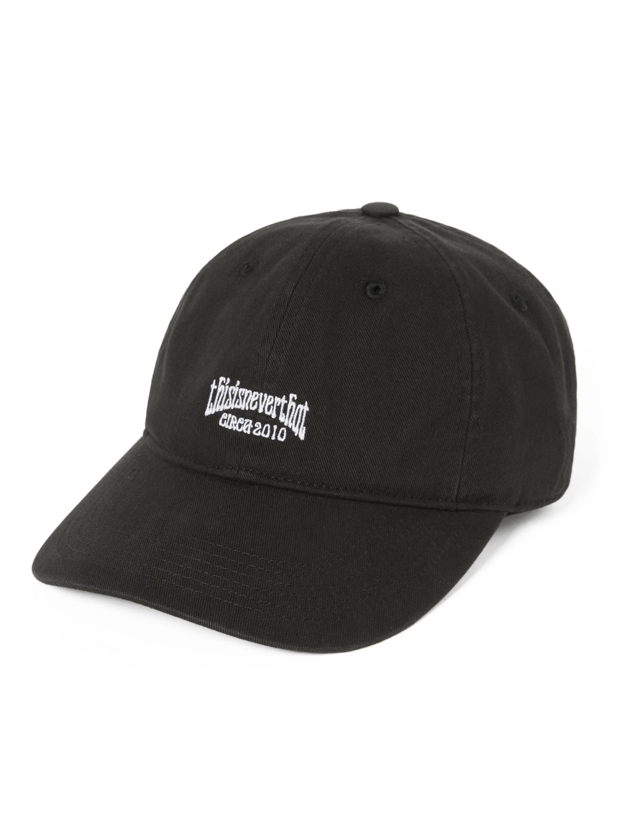THISISNEVERTHAT SMALL RS-LOGO CAP - BLACK