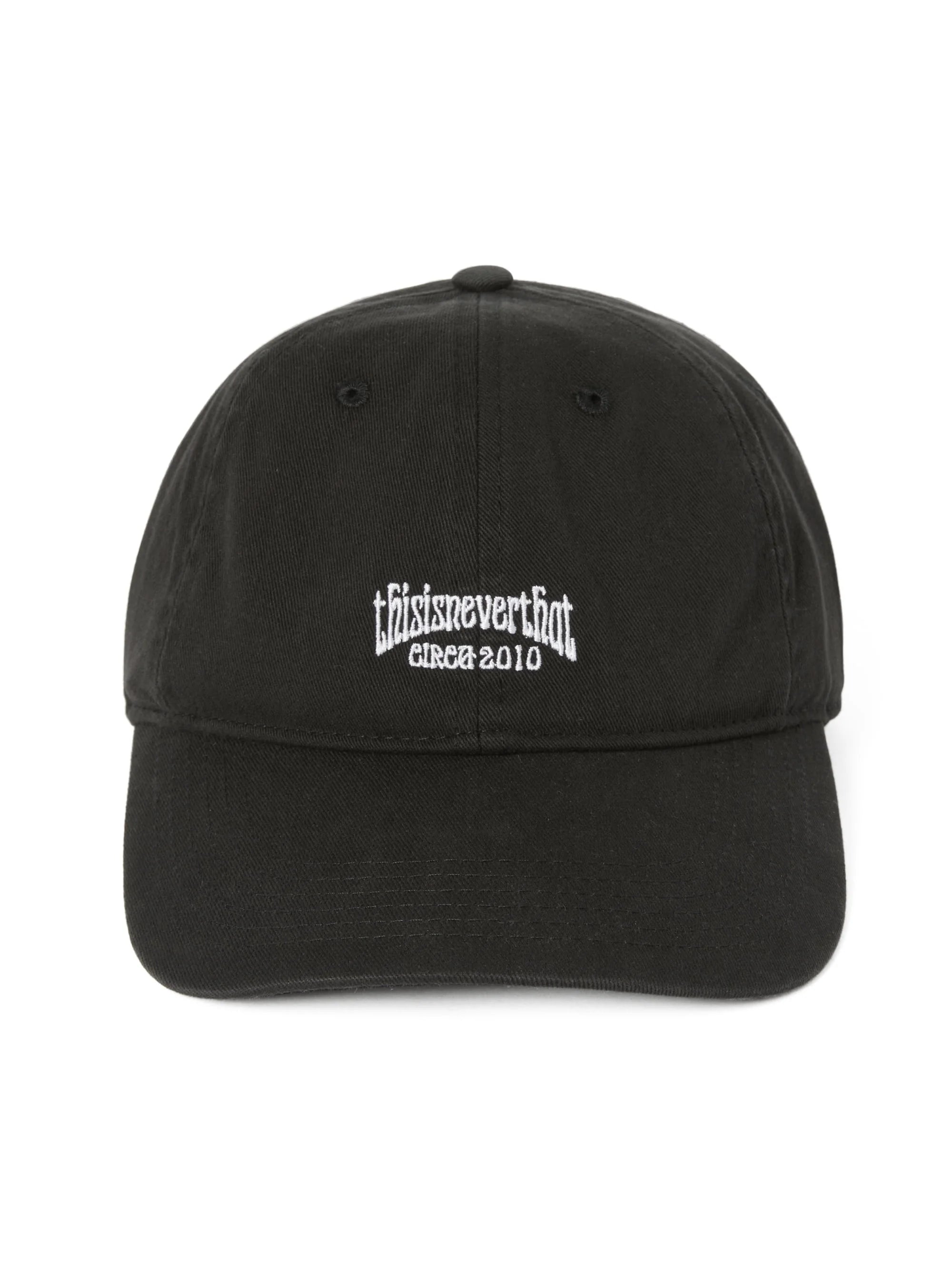 THISISNEVERTHAT SMALL RS-LOGO CAP - BLACK