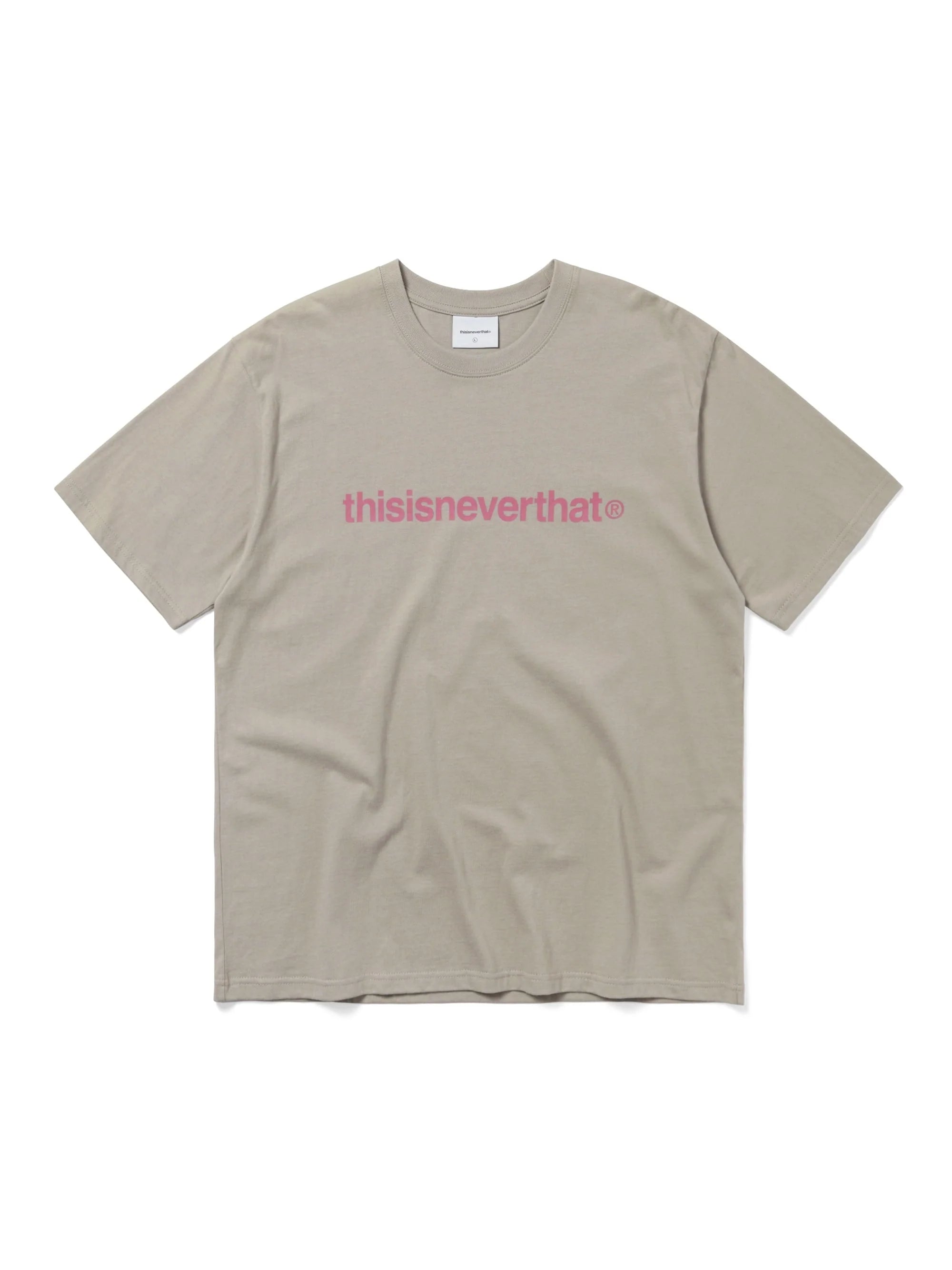 THISISNEVERTHAT T-LOGO TEE - DEEP BEIGE