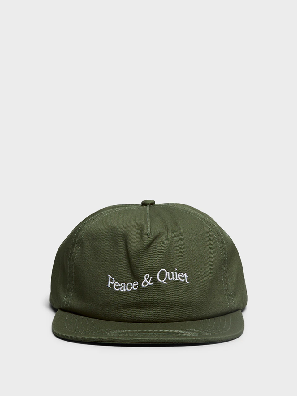 MUSEUM OF PEACE & QUIET WORDMARK 5-PANEL - OLIVE