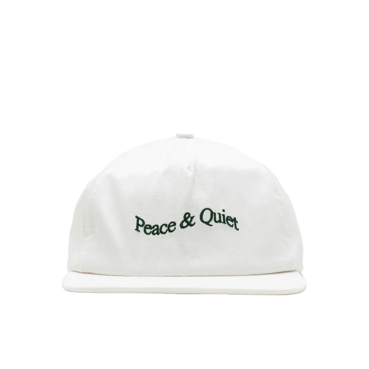 MUSEUM OF PEACE & QUIET WORDMARK 5-PANEL - WHITE