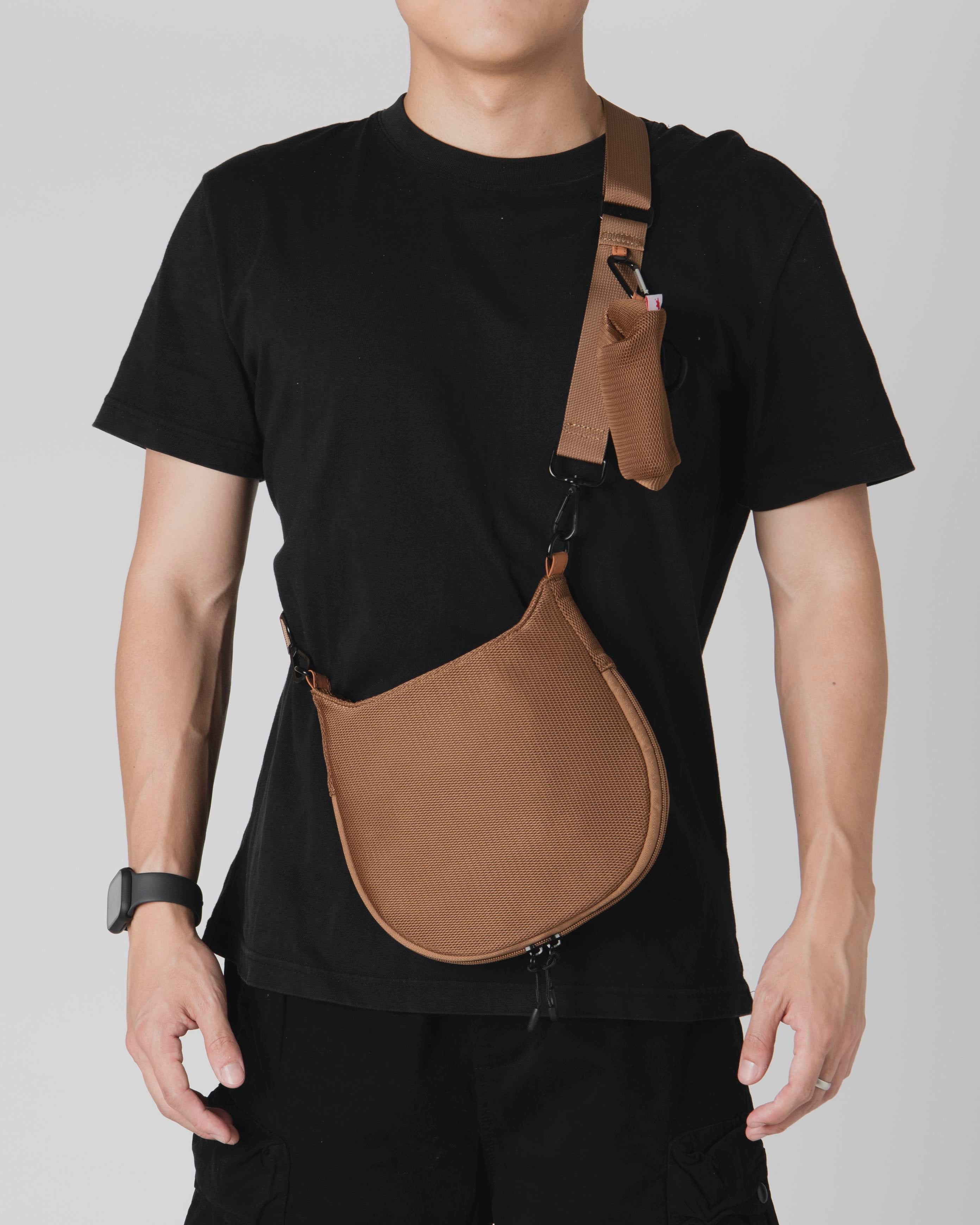 SOUP SPHERE MINI BAG - BROWN