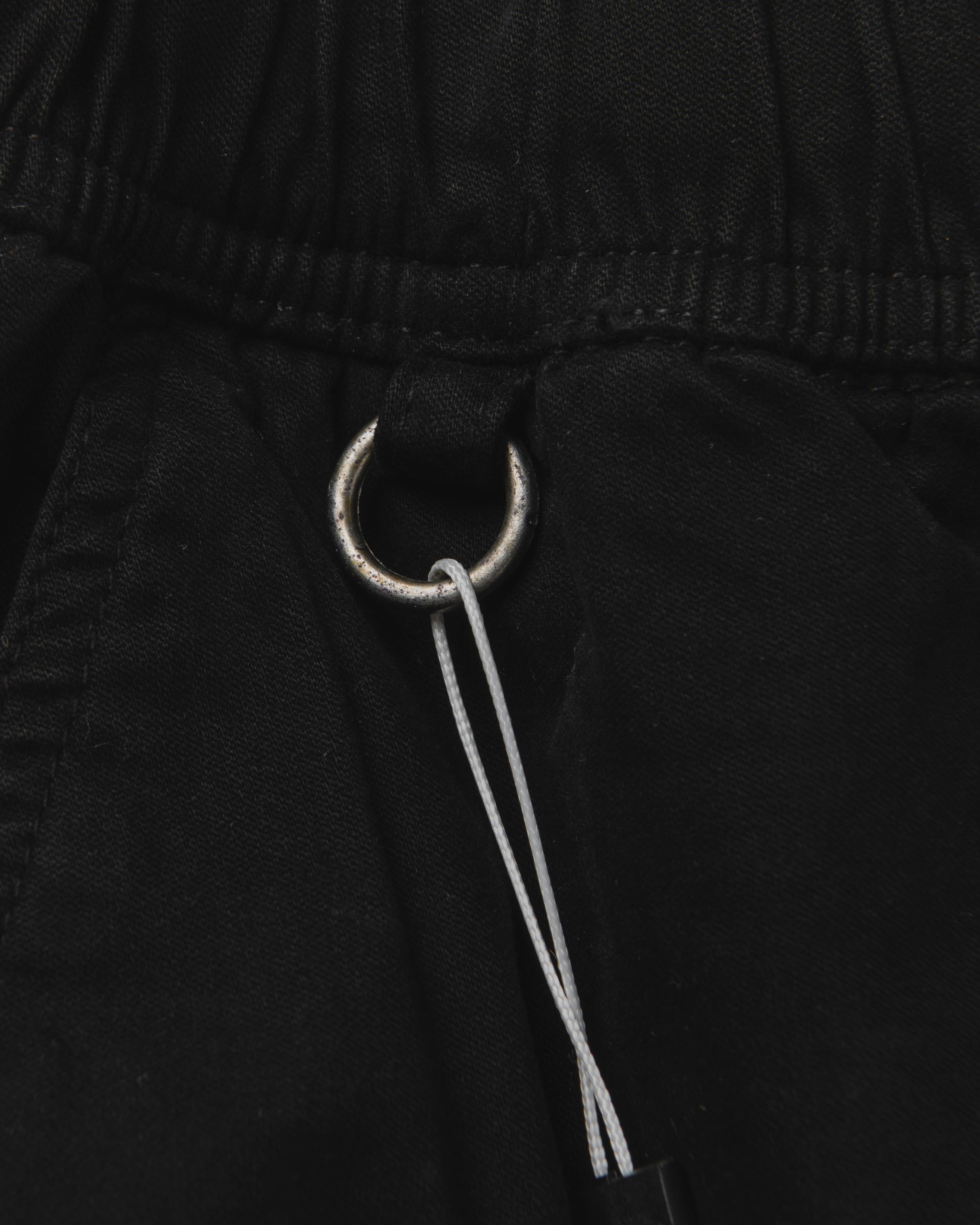 OVERDUE CORE CARGO LIGHT WEIGHT SHORTS - BLACK