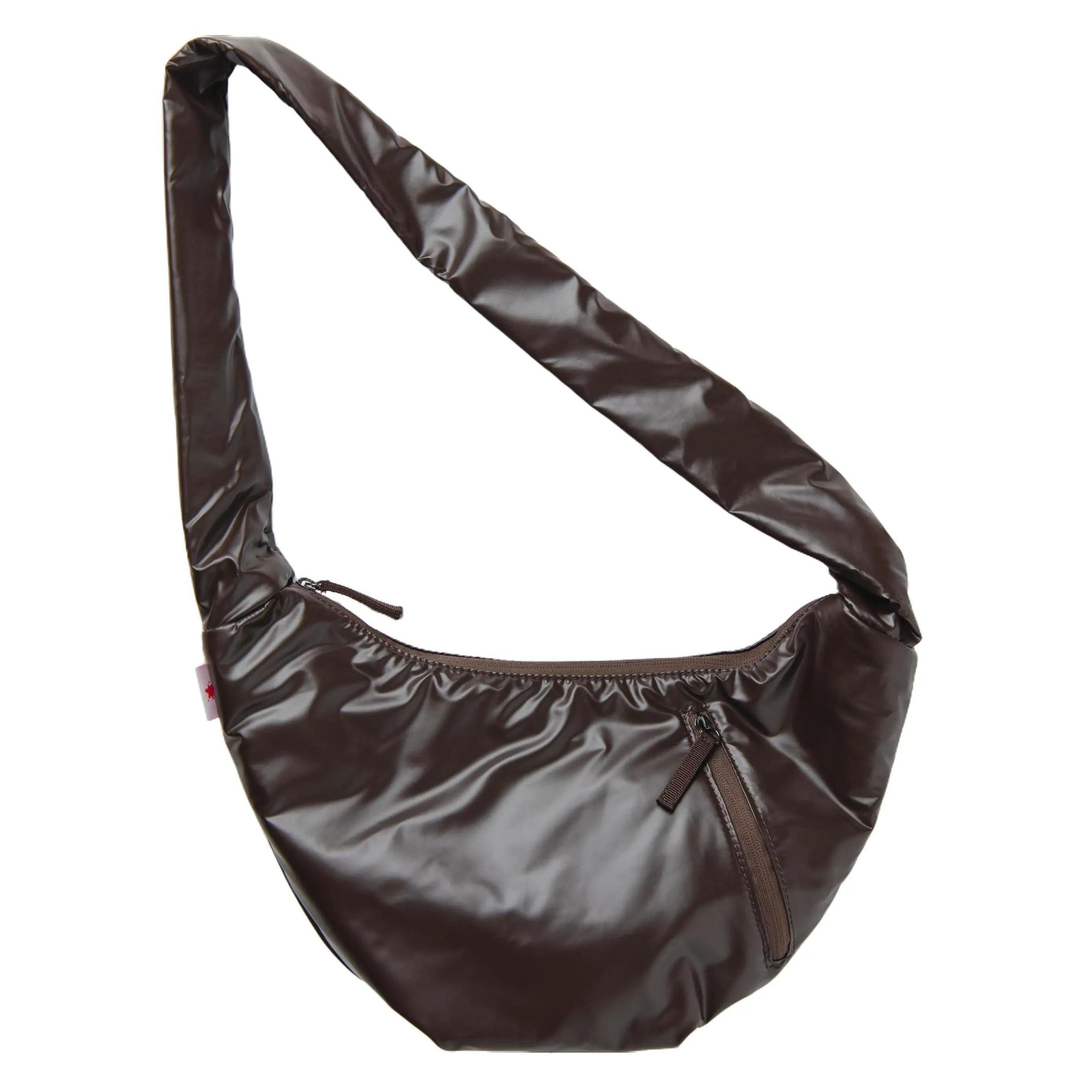 SOUP LUNA HOBO BAG - BROWN