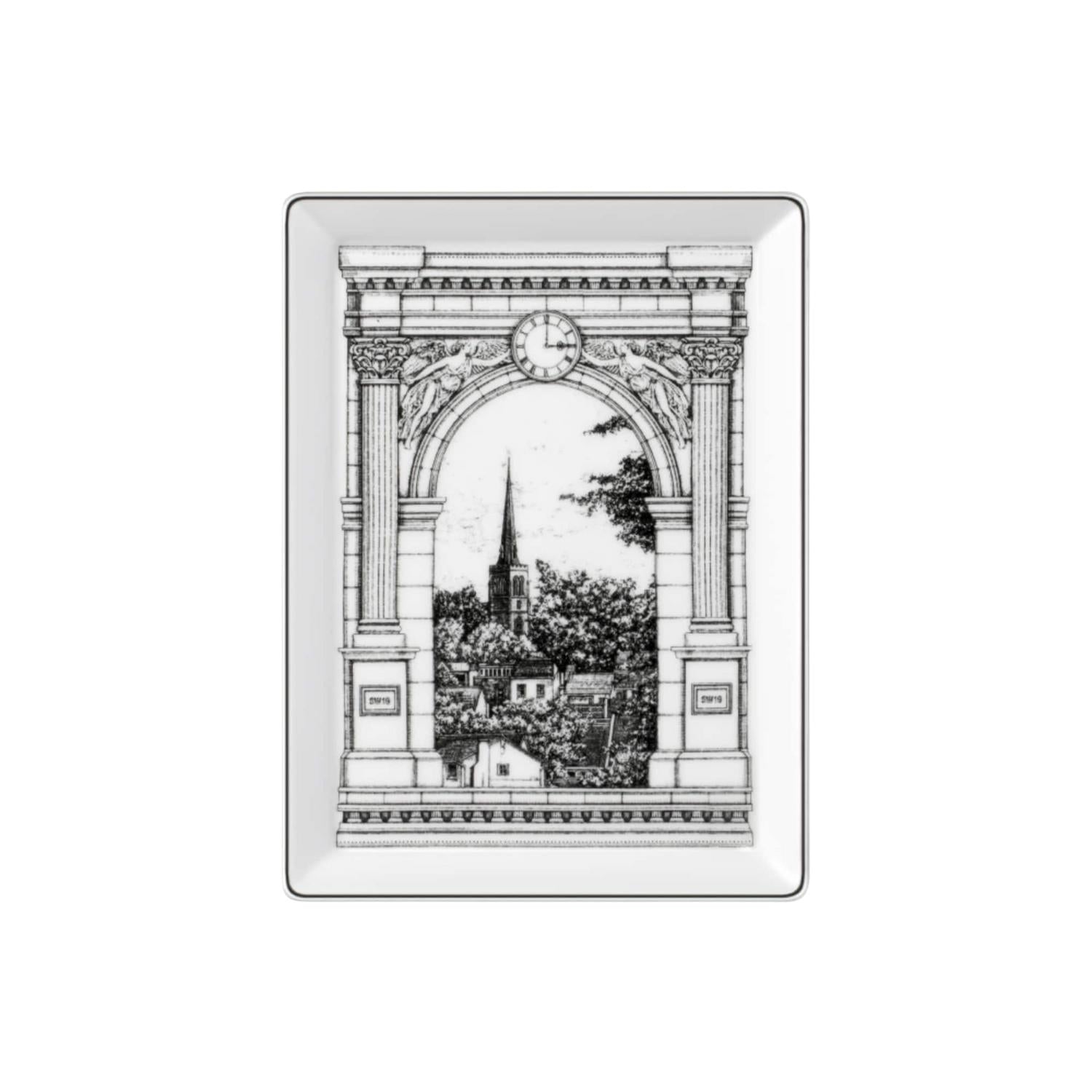 SW19 B RECTANGLE PORCELAIN TRAY