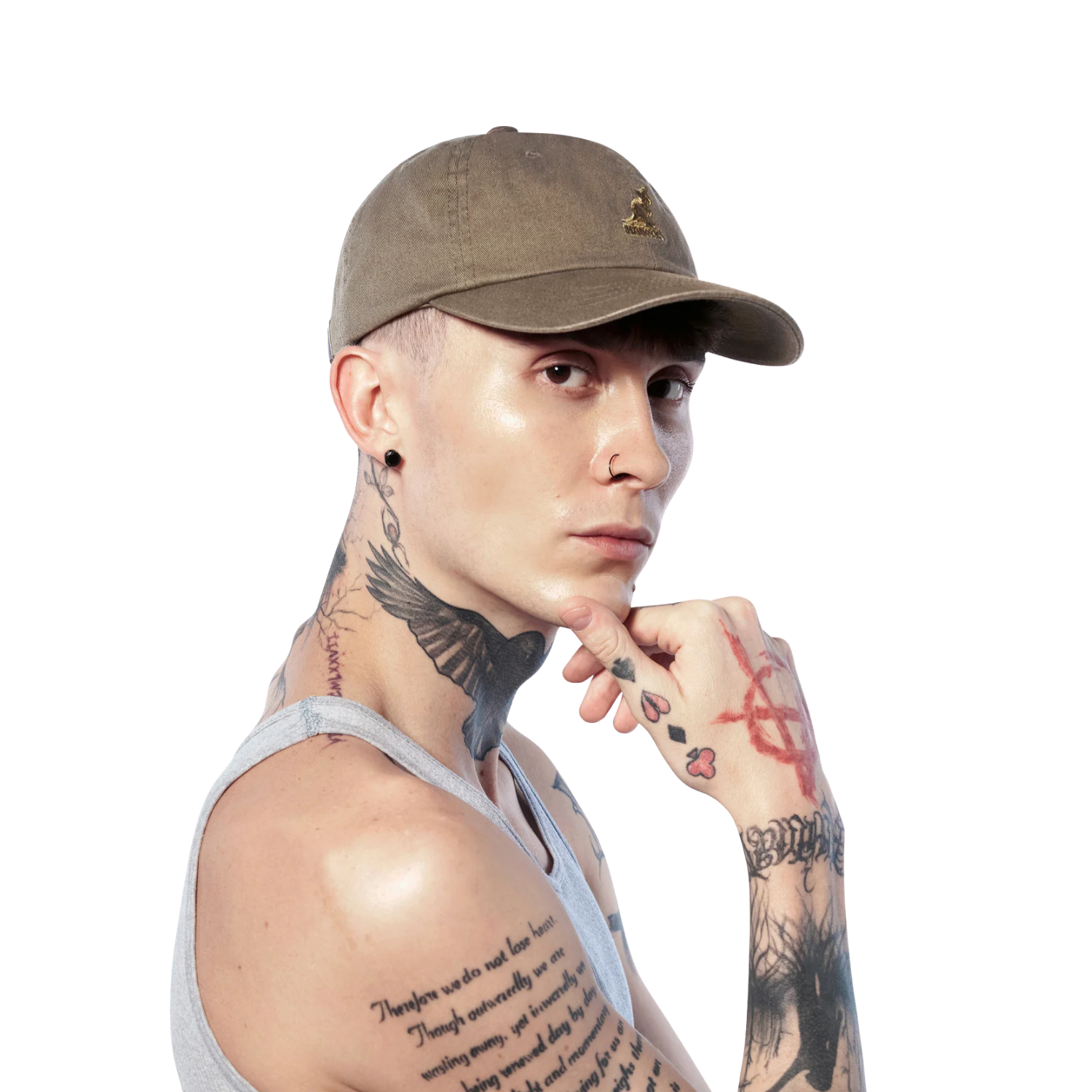 KANGOL WASHED BASEBALL - WHITE