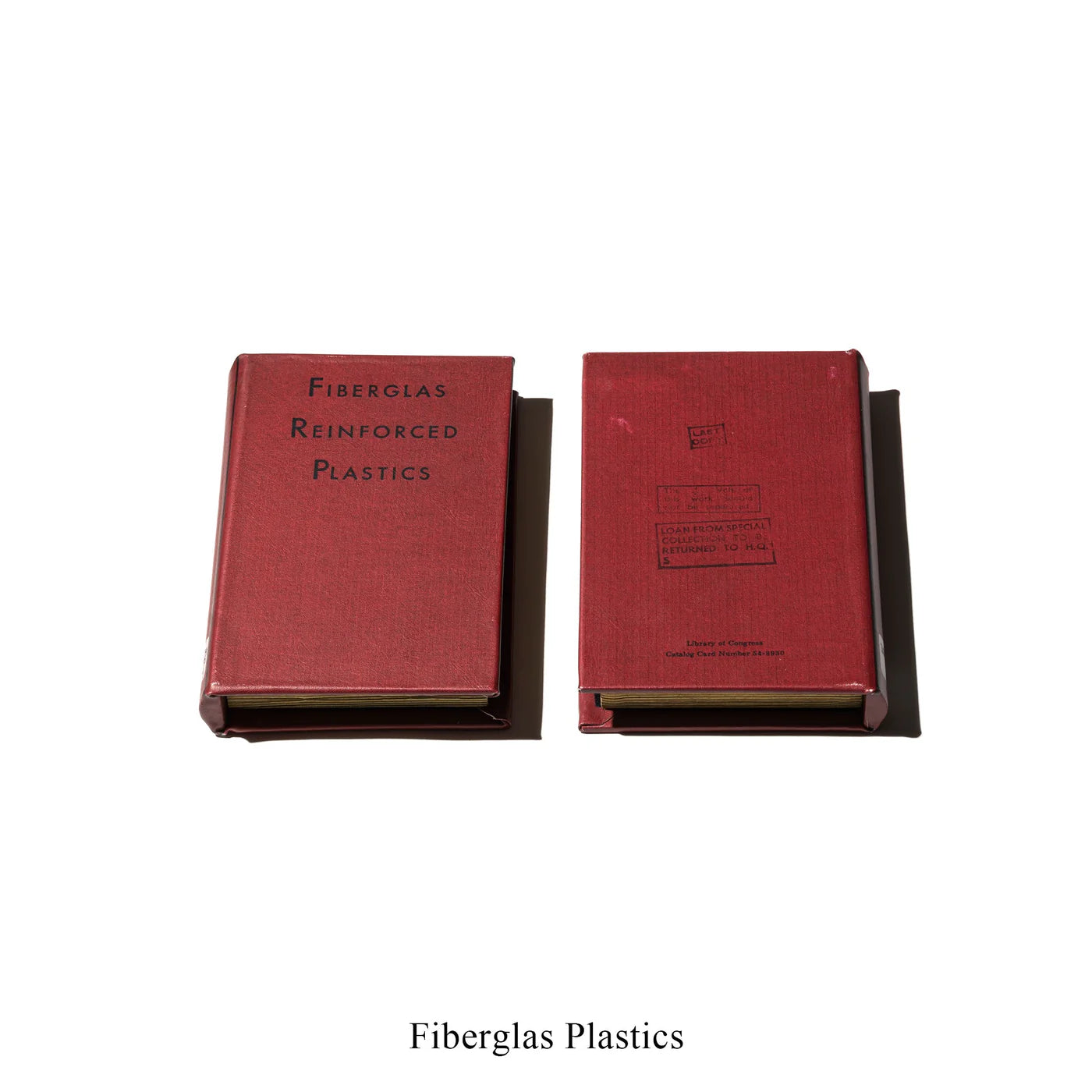 PUEBCO EMPTY BOOK - FIBERGLAS PLASTICS