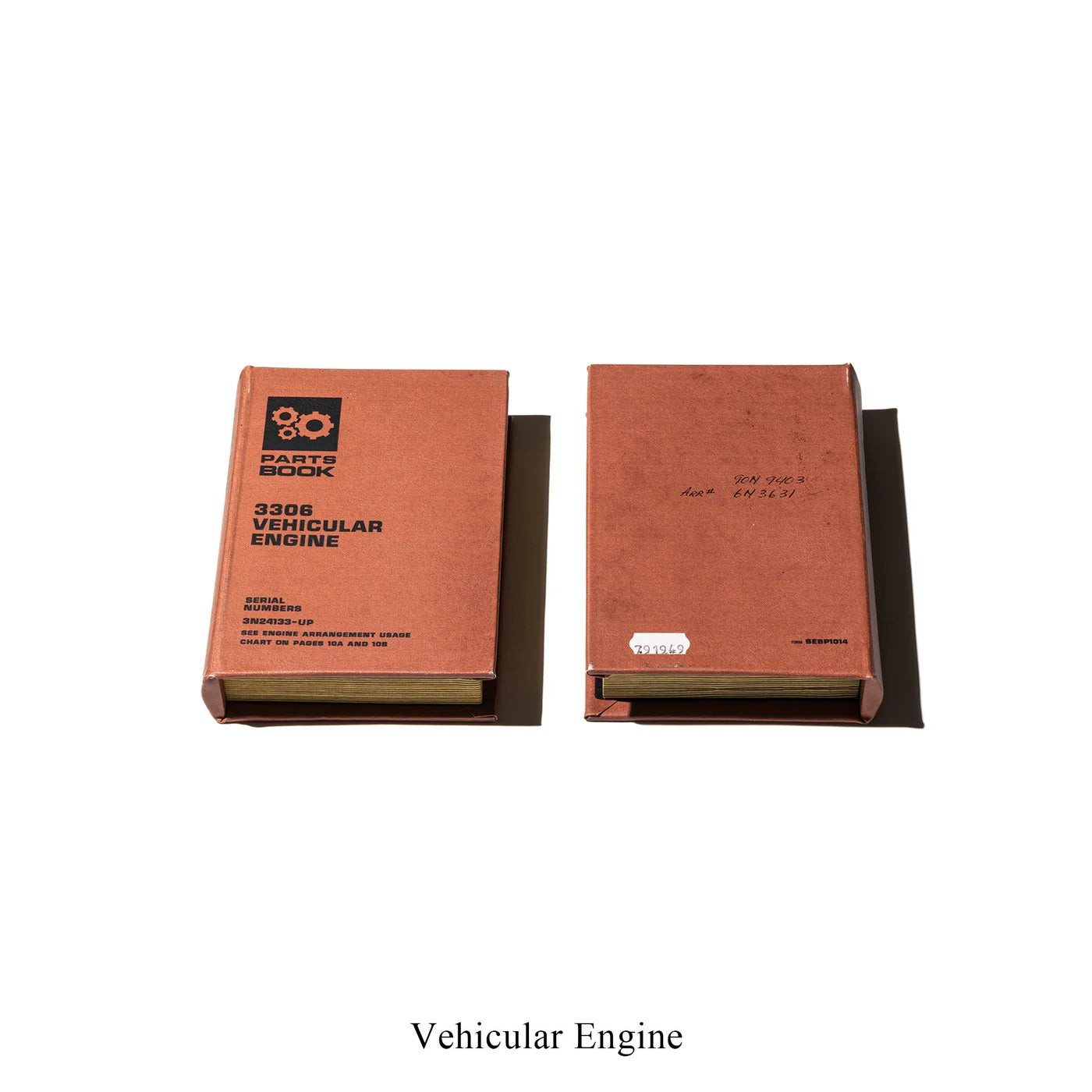PUEBCO EMPTY BOOK - VEHICULAR ENGINE