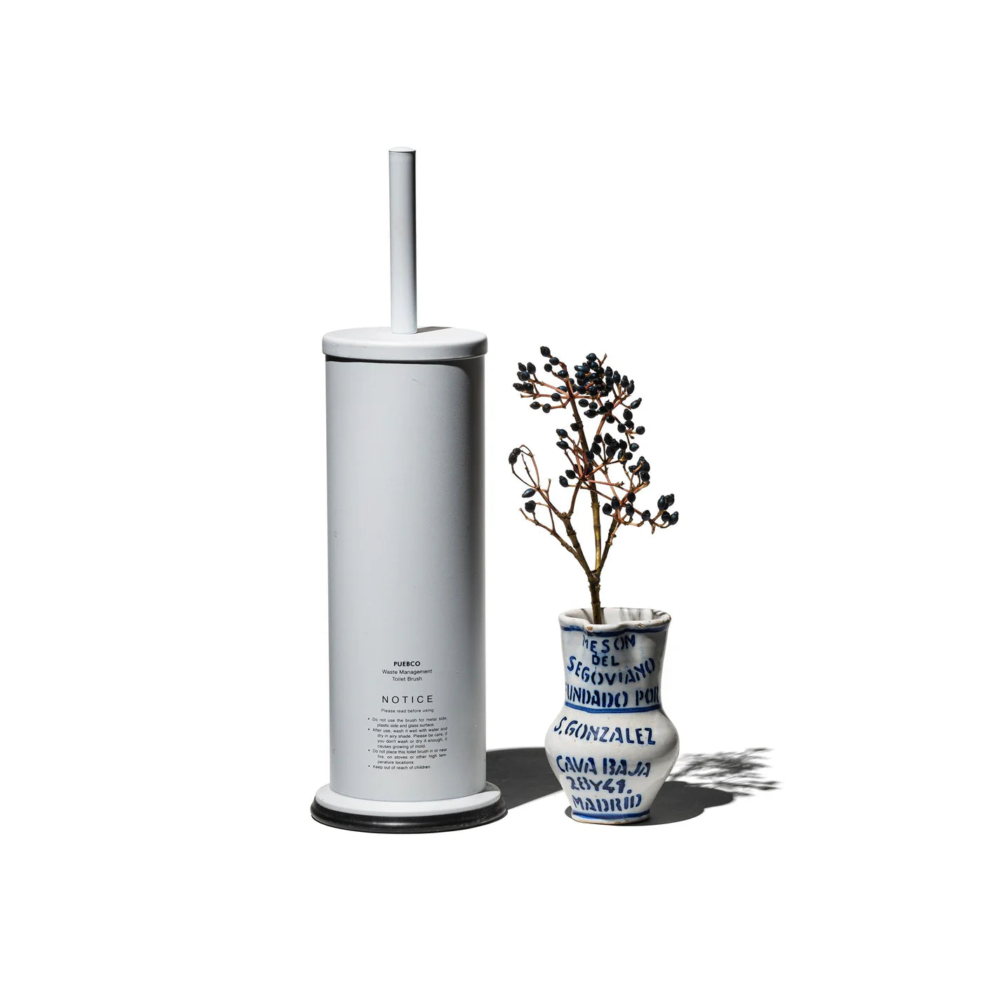 PUEBCO TOILET BRUSH - WHITE