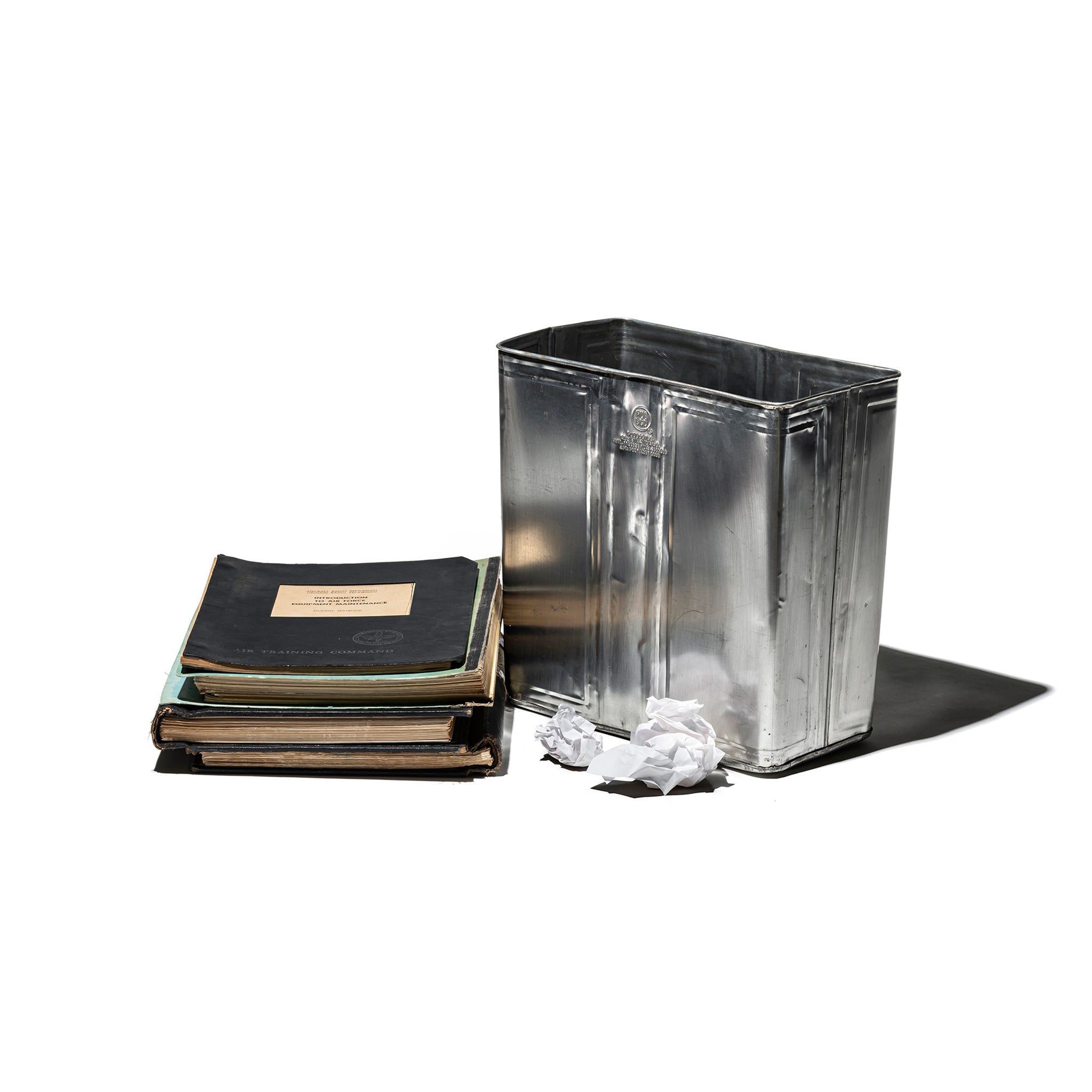 PUEBCO RECYCLE STEEL TRASH CAN / Rectangle