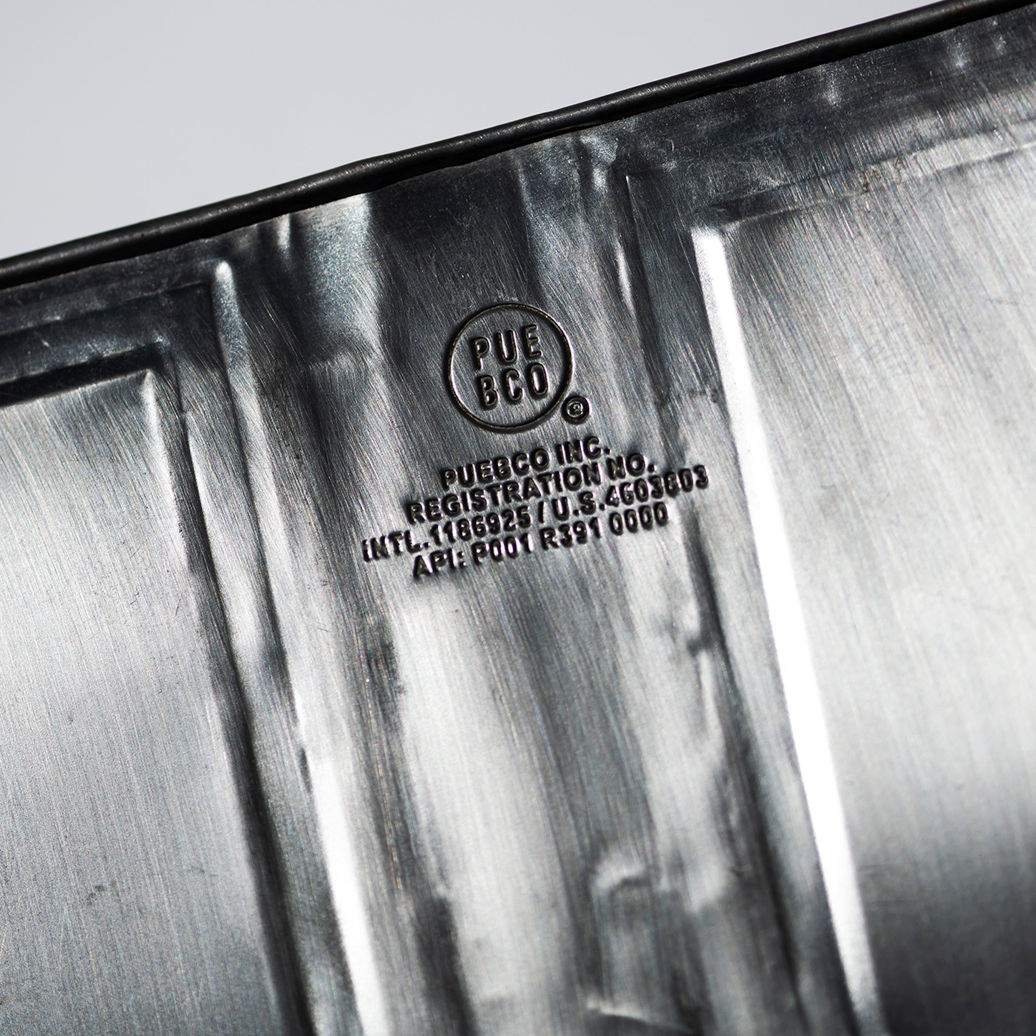 PUEBCO RECYCLE STEEL TRASH CAN / Round ø100