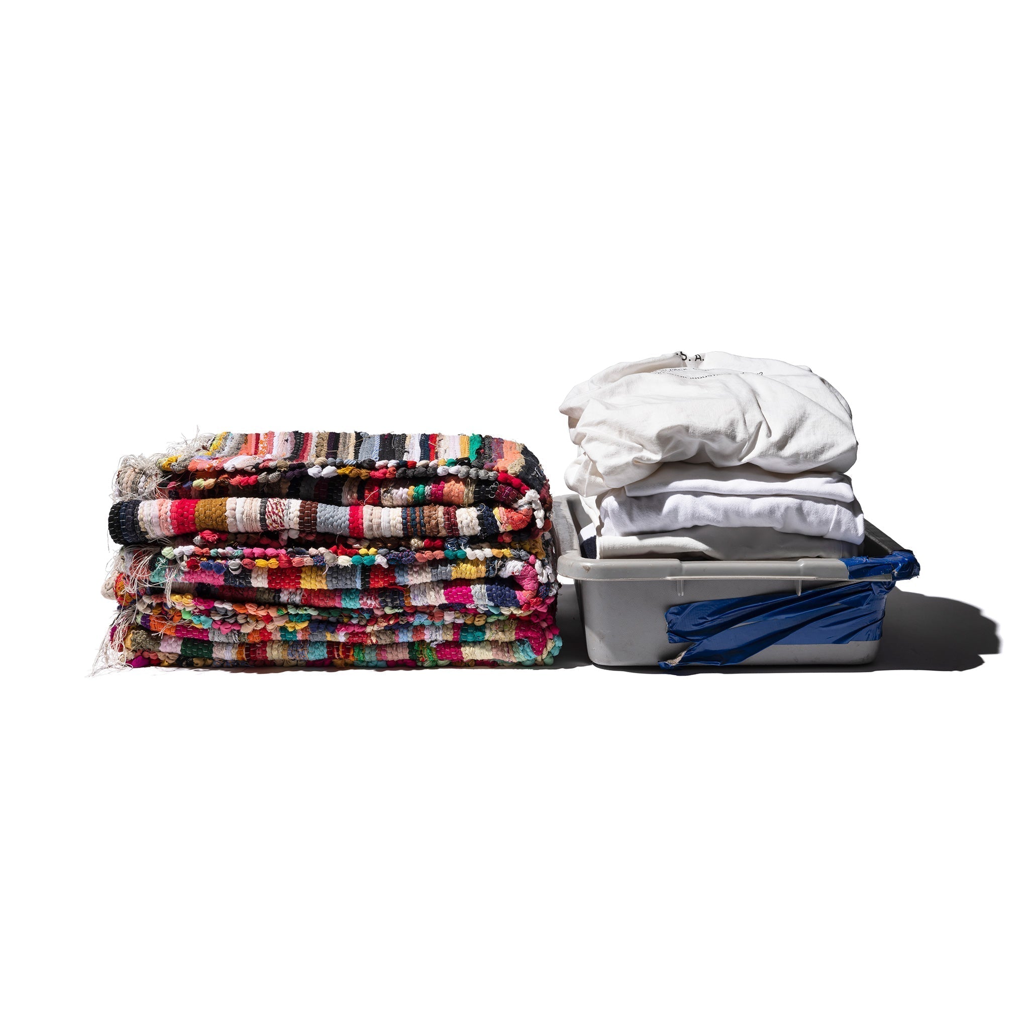 PUEBCO SCRAP FABRIC RUG