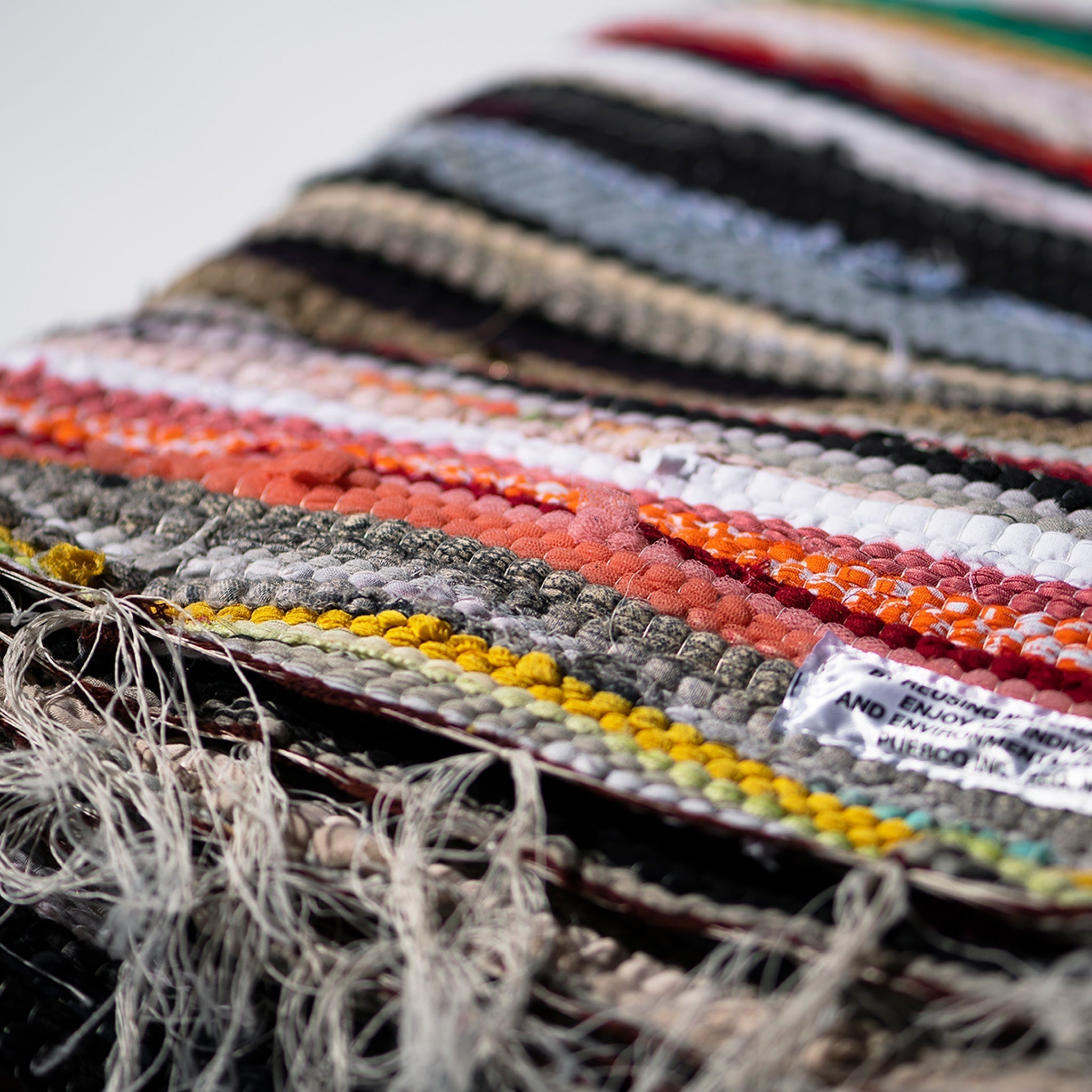 PUEBCO SCRAP FABRIC RUG