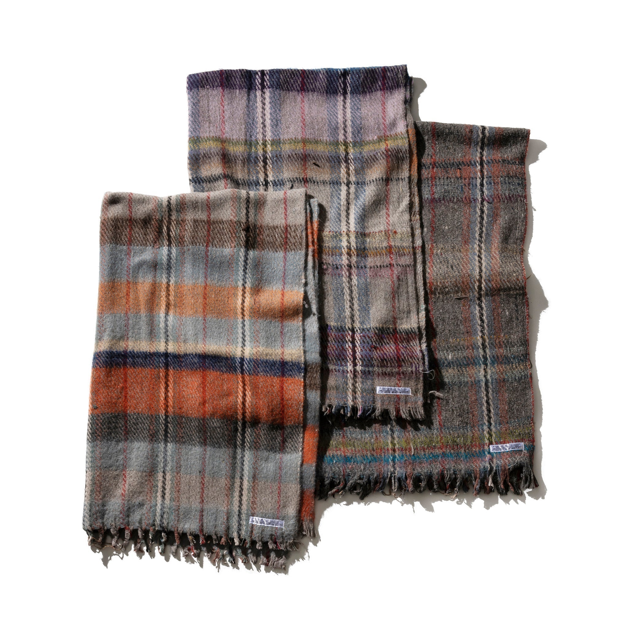 PUEBCO RECYCLED WOOL MIX BLANKET / Assorted Color