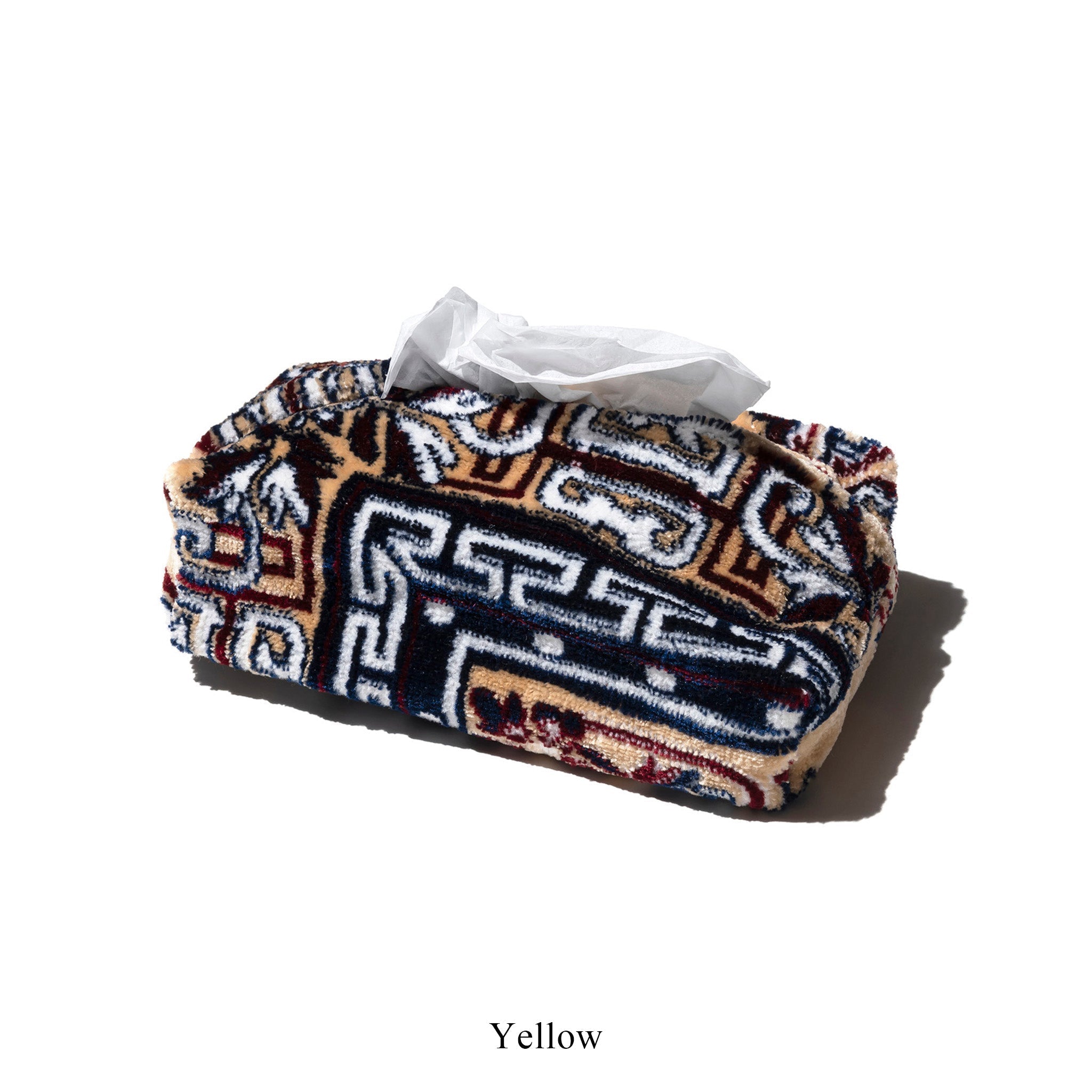 PUEBCO RUG FABRIC TISSUE CASE