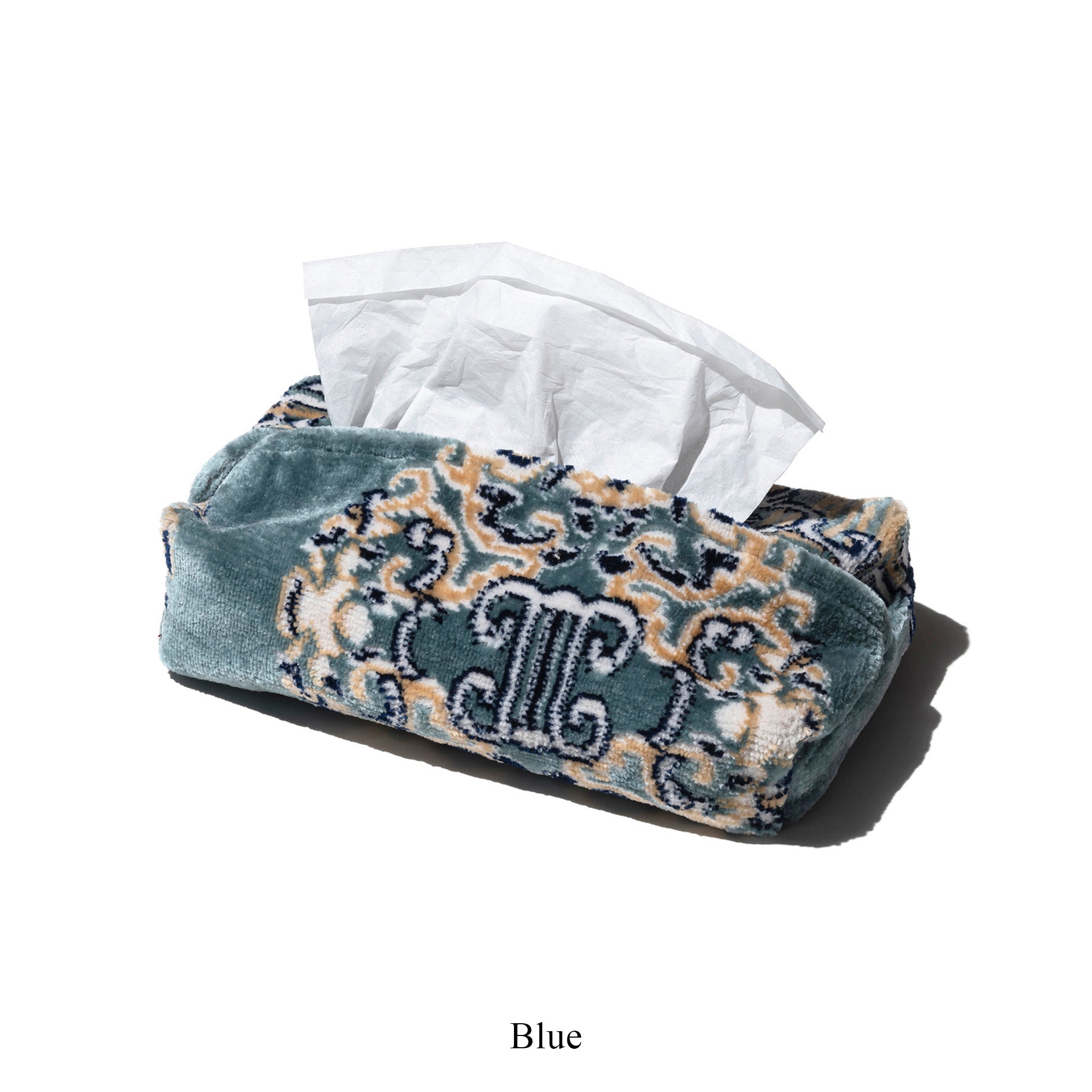 PUEBCO RUG FABRIC TISSUE CASE