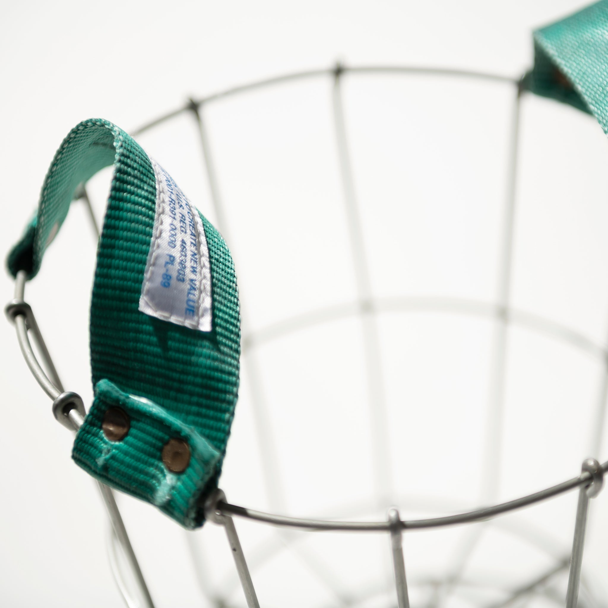 PUEBCO BELT HANDLE ROUND BASKET