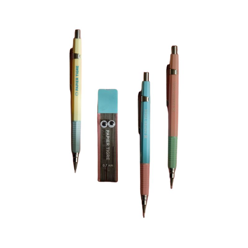 PAPIER TIGRE  MECHANICAL PENCIL - YELLOW BLUE