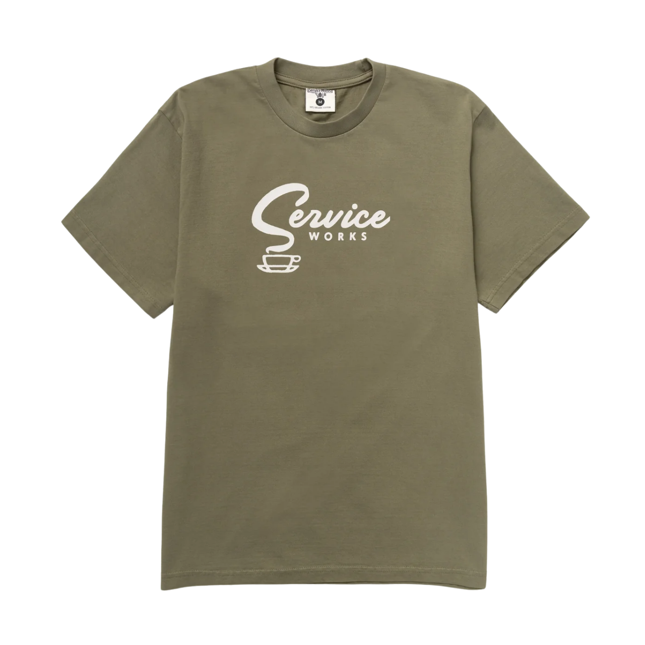 SERVICE WORKS ESPRESSO T-SHIRT - OLIVE