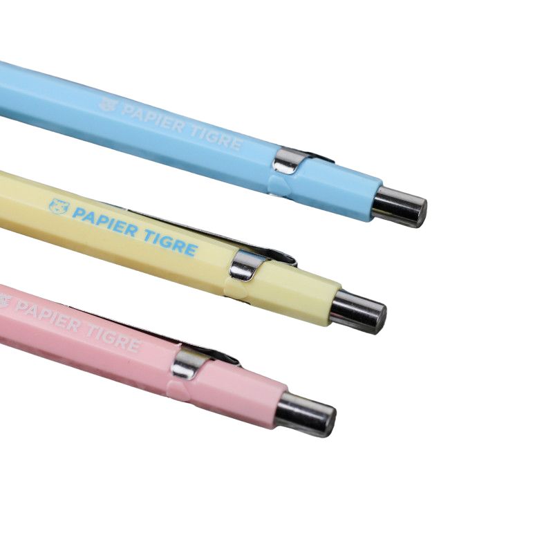 PAPIER TIGRE  MECHANICAL PENCIL - PINK GREEN
