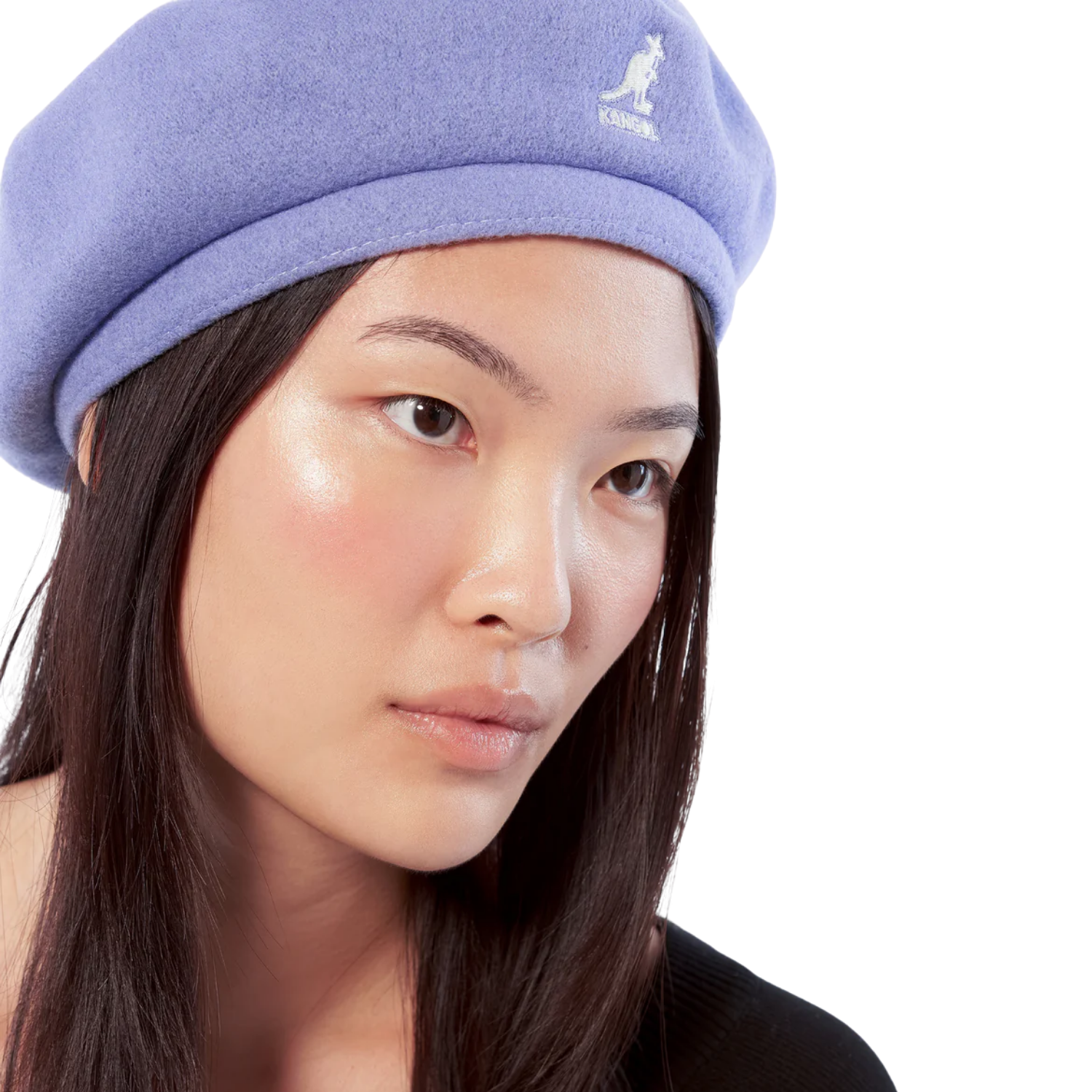KANGOL WOOL JAX BERET - DENIM BLUE