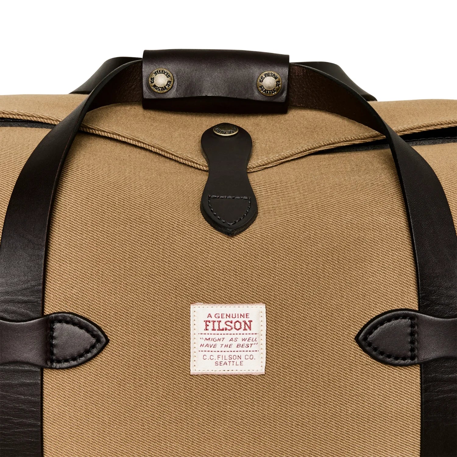 FILSON  SMALL DUFFLE BAG - TAN