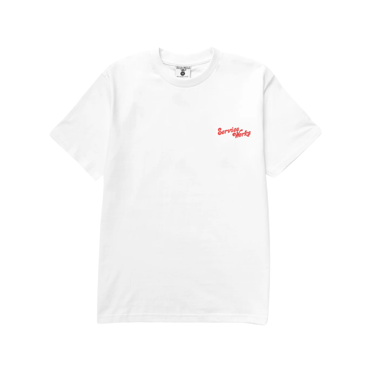 SERVICE WORKS WORK + PLEASURE T-SHIRT - WHITE