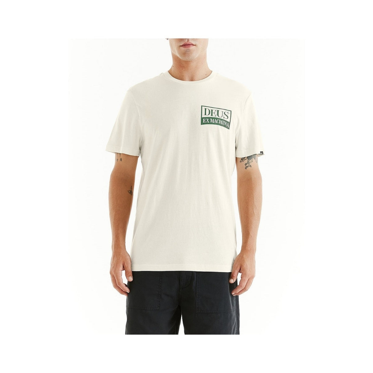 DEUS EX MACHINA SHAKE UP TEE - VINTAGE WHITE