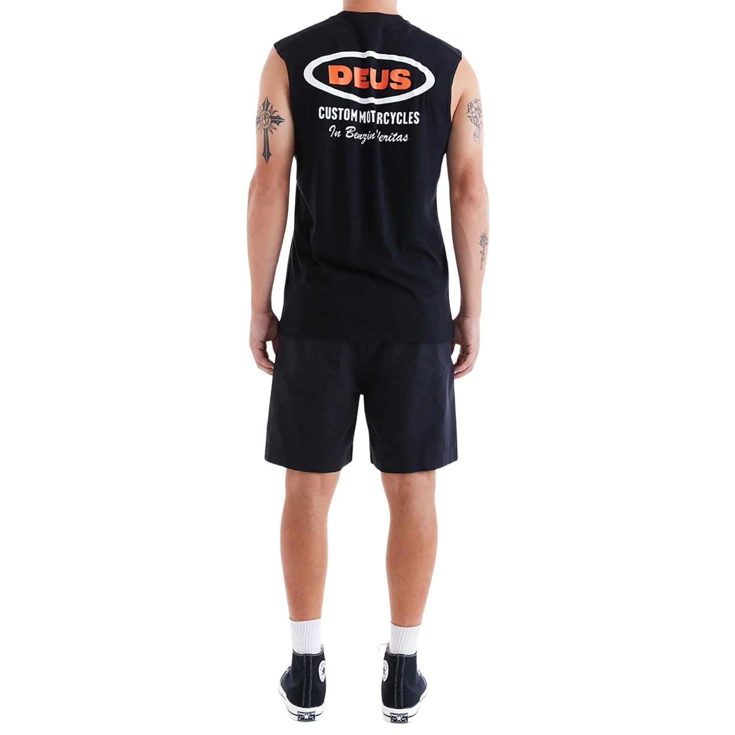 DEUS EX MACHINA ROUNDOUT MUSCLE - BLACK