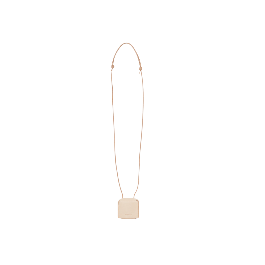 HENDER SCHEME BOX NECK HOLDER - NATURAL