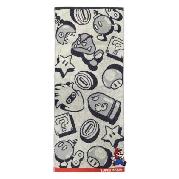 MARUSHIN SUN HEART  MARIO ADVENTURE WORLD FACE TOWEL - MULTICOLOR