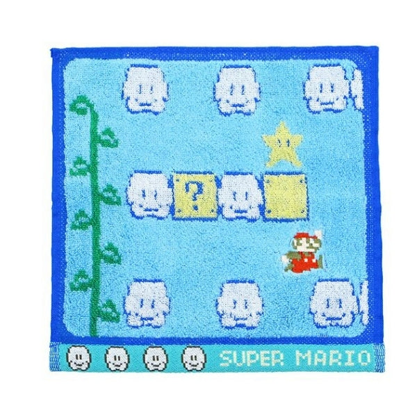 MARUSHIN SUN HEART  SUPER MARIO CLOUD STAGE MINI TOWEL - MULTICOLOR