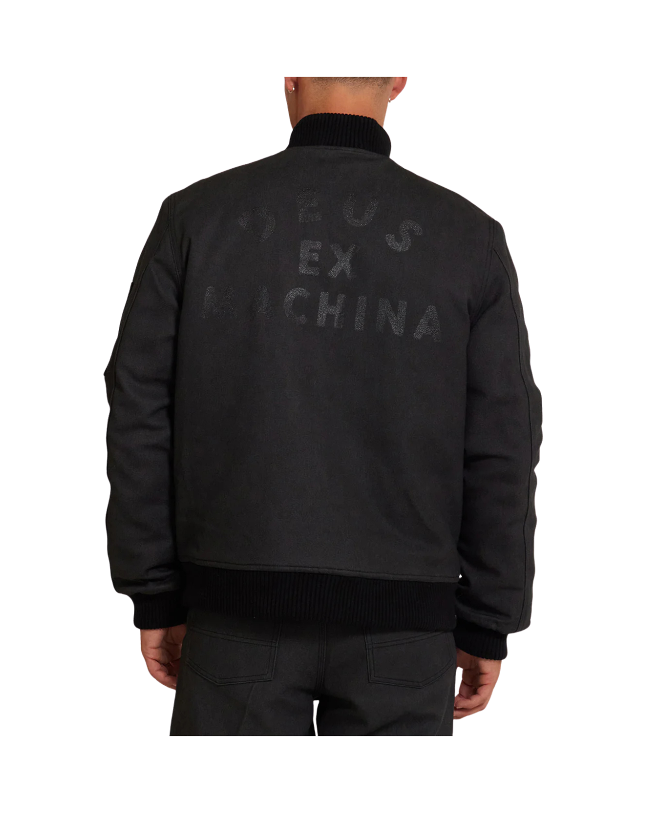 Deus Ex Machina Riders Friend Bomber - Black