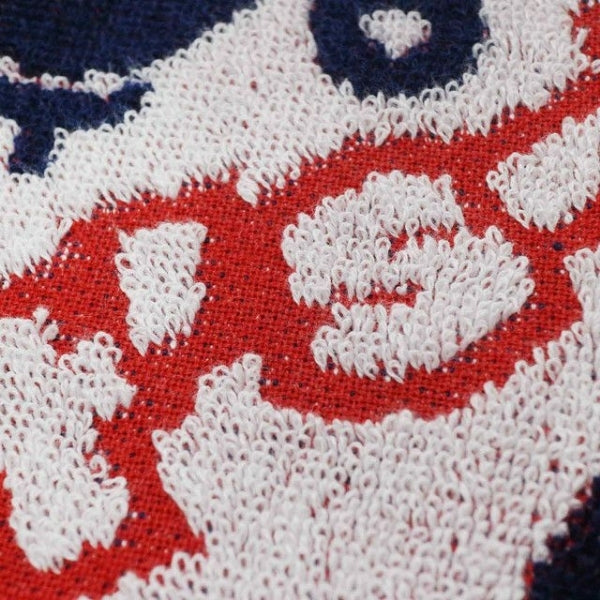 MARUSHIN SUN HEART  MARIO GO GO MARIO FACE TOWEL - MULTICOLOR