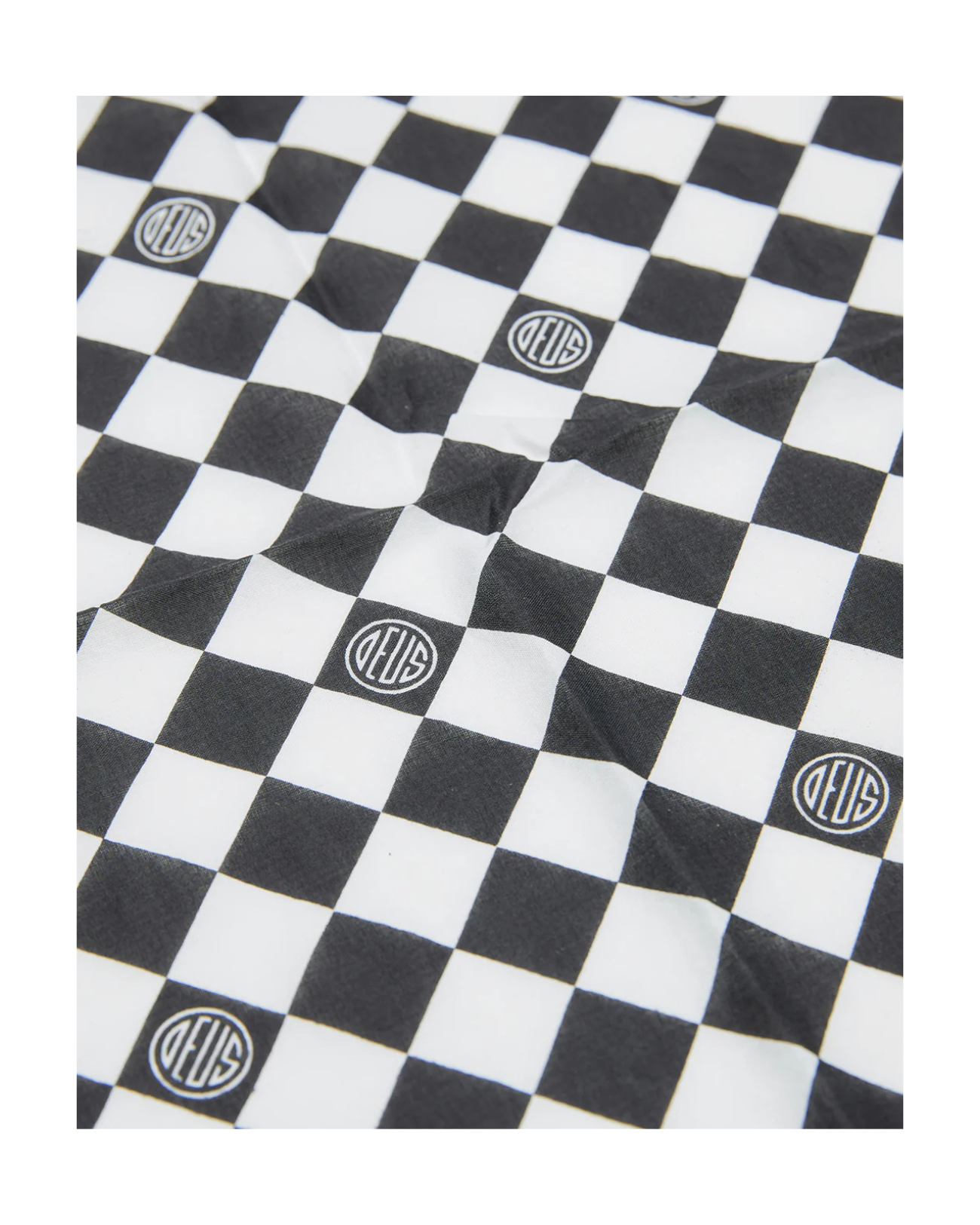 DEUS EX MACHINA BANDIT BANDANA - BLACK-WHITE