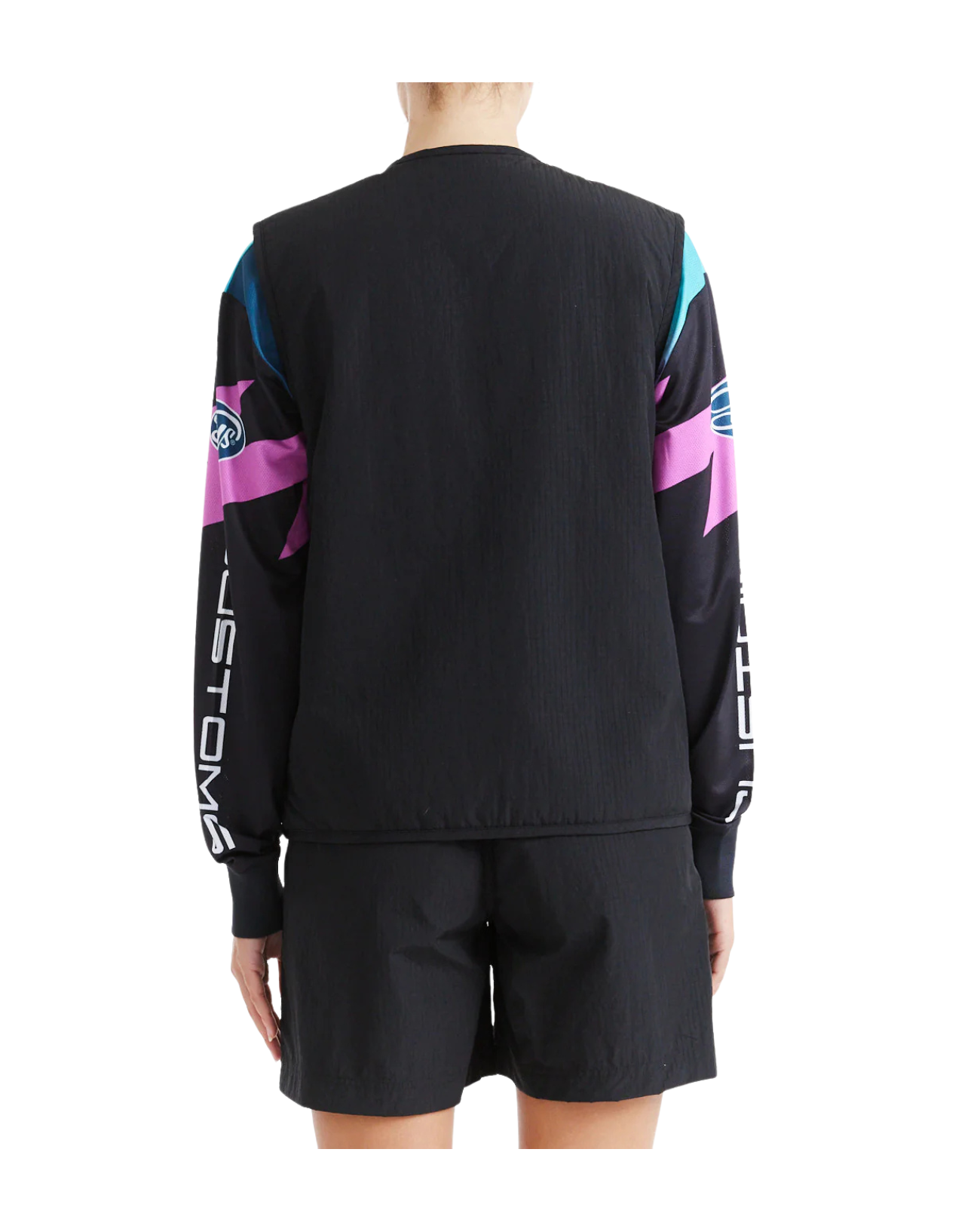 Deus Ex Machina Paper Street Vest - Black Beauty