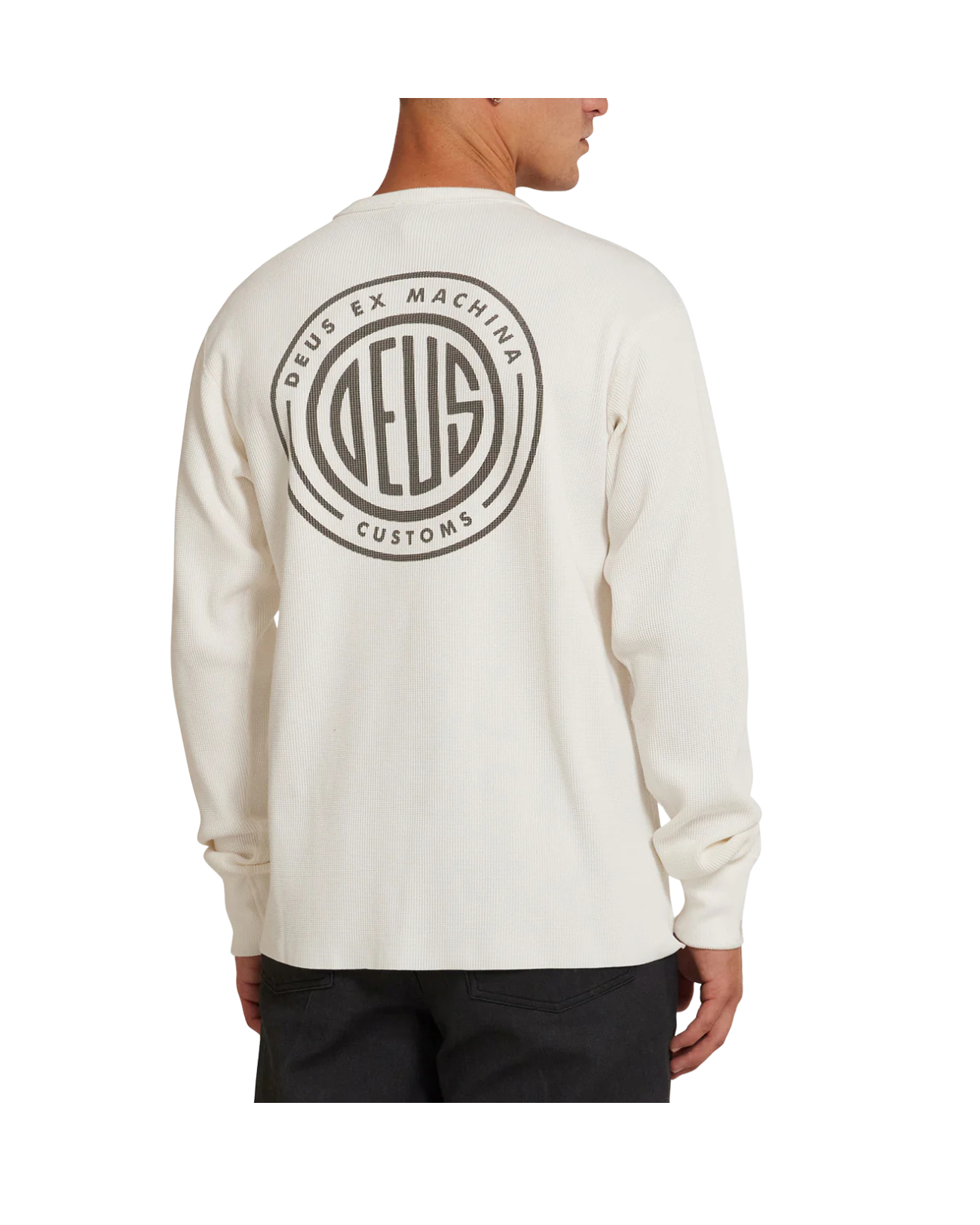 DEUS EX MACHINA RIDERS FRIEND THERMAL TOP - NATURAL