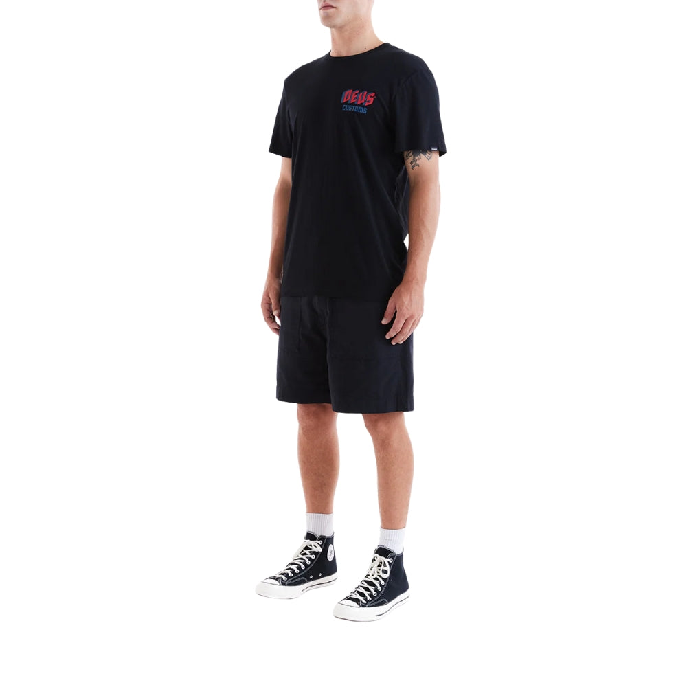 DEUS EX MACHINA SLAB TEE - BLACK