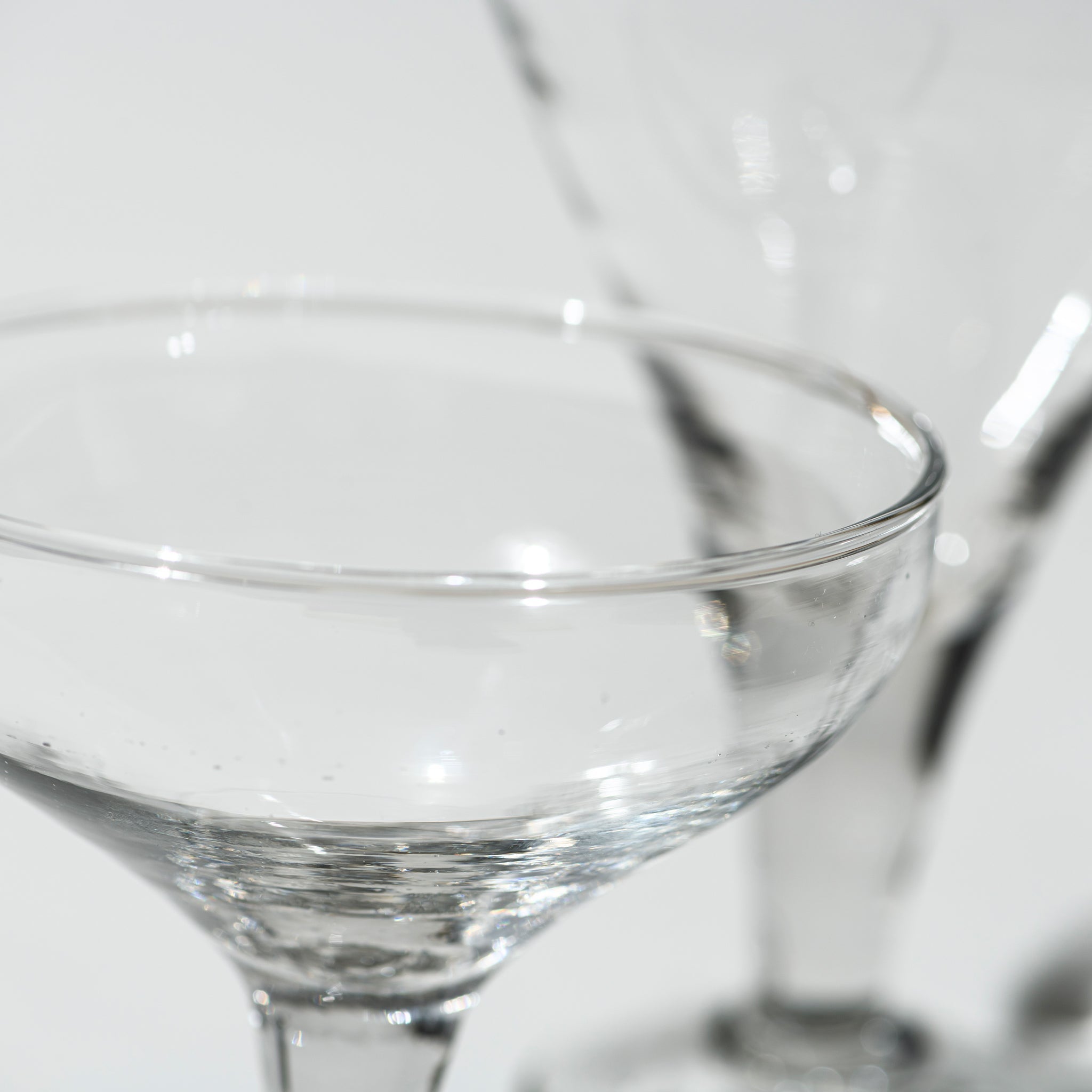 PUEBCO BLOW GLASS DESSERT CUP / Triangle