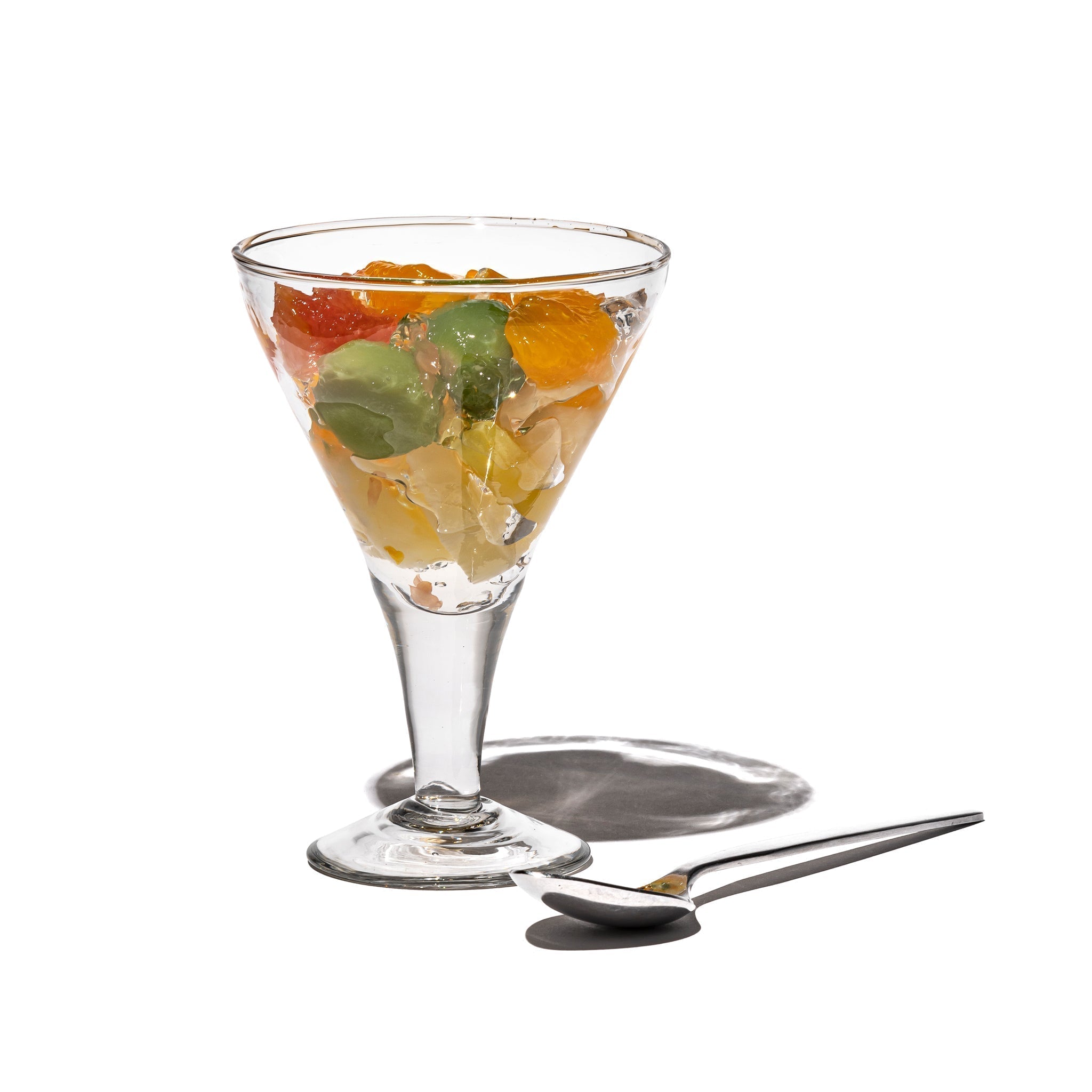 PUEBCO BLOW GLASS DESSERT CUP / Triangle