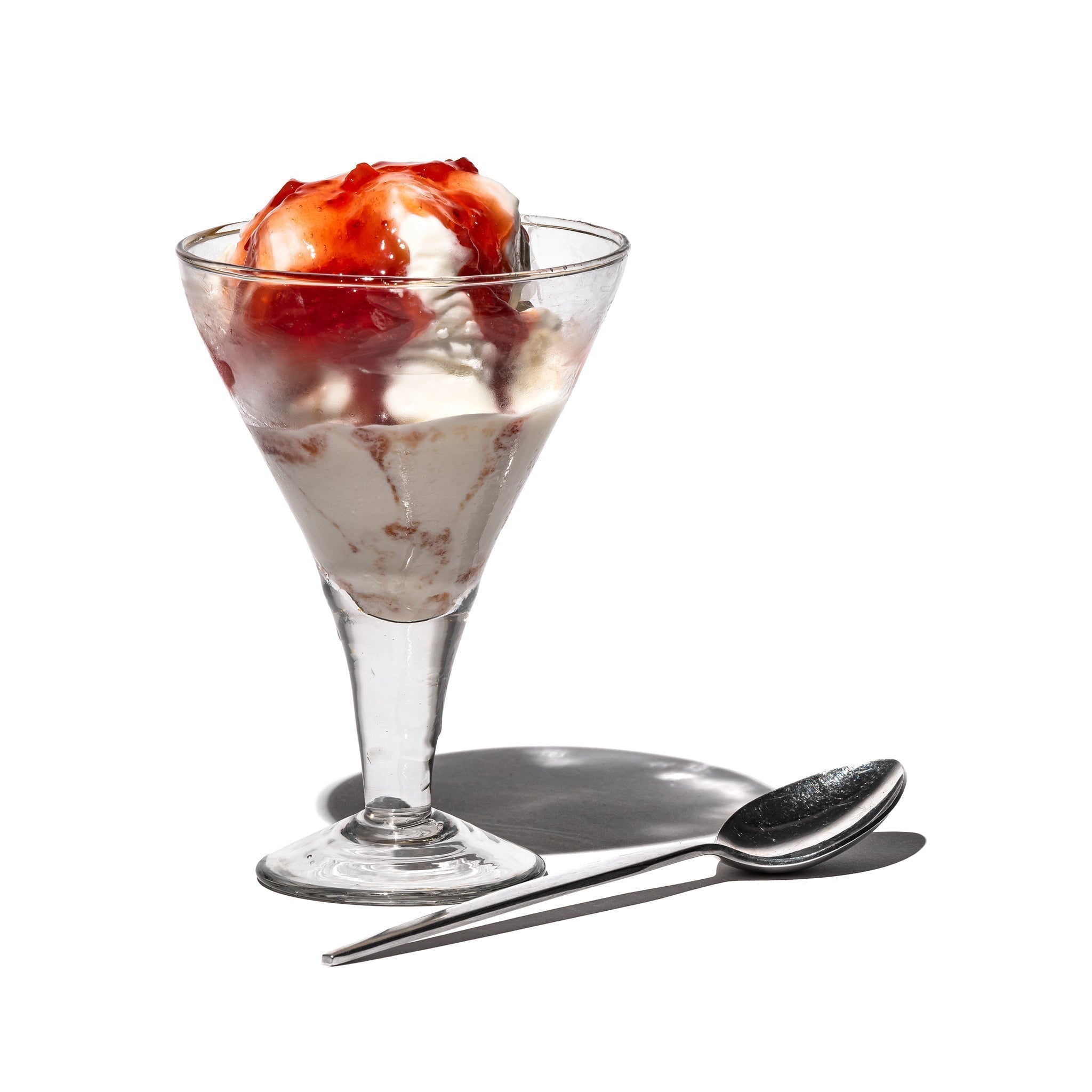 PUEBCO BLOW GLASS DESSERT CUP / Triangle
