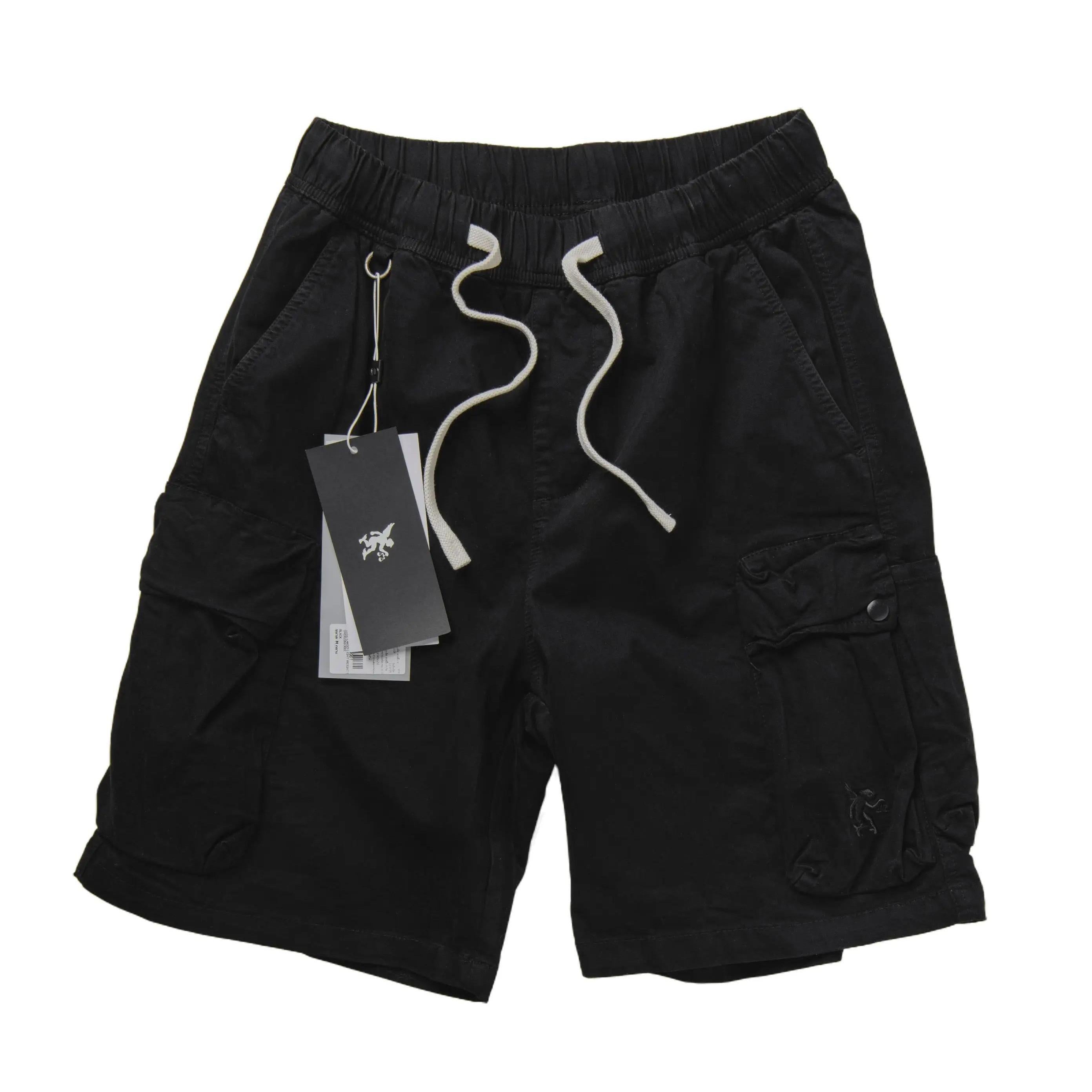 OVERDUE CORE CARGO LIGHT WEIGHT SHORTS - BLACK