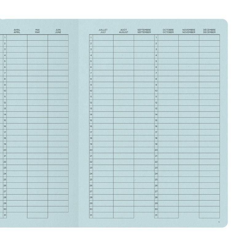 PAPIER TIGRE  NOTEBOOK A5 - ADMIN LINED